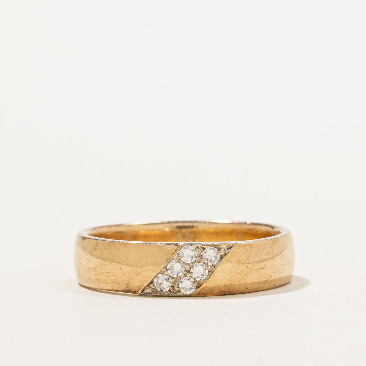 Bague cascade de diamants | 0,15 ct | Taille 10,5 |