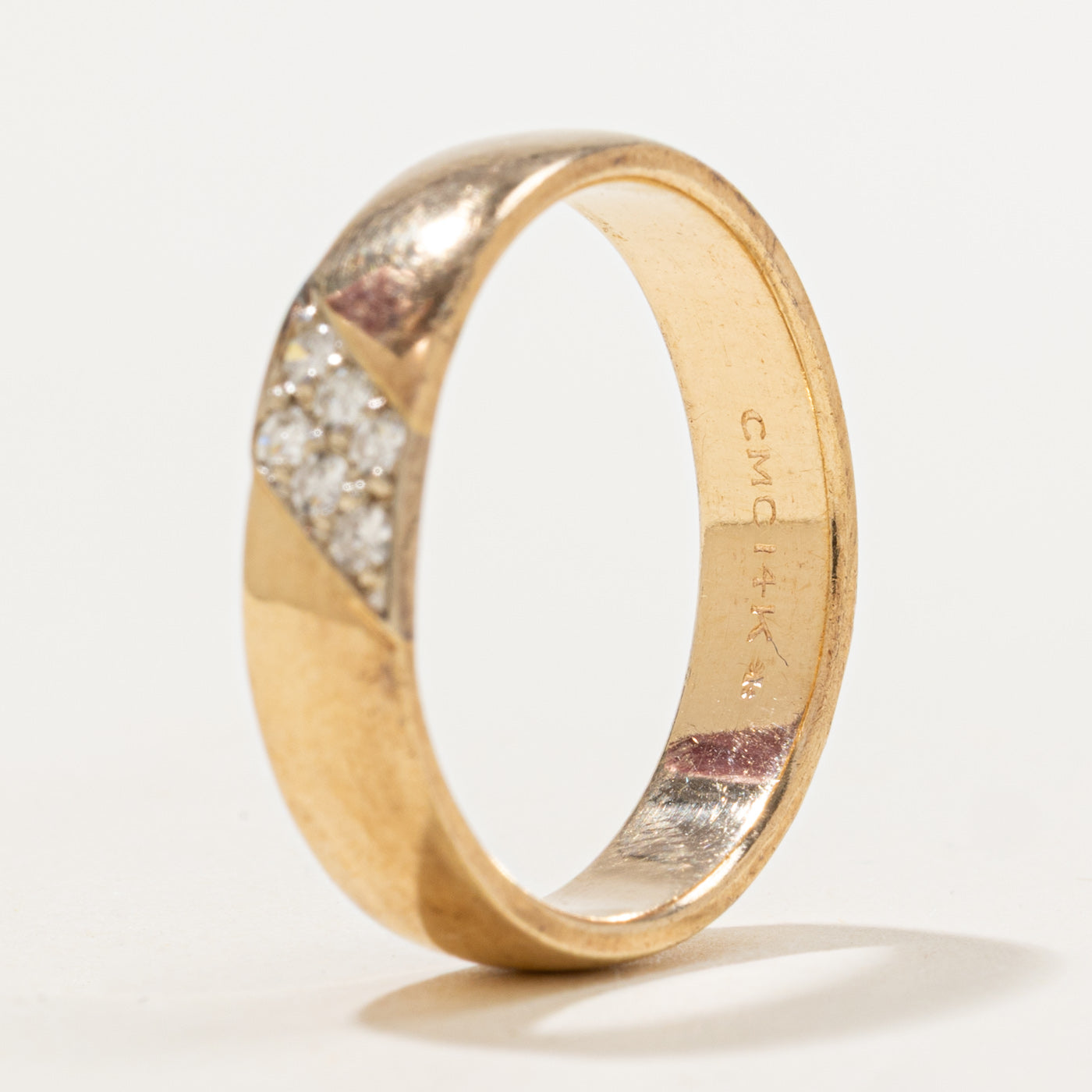 Diamond Waterfall Ring | 0.15ctw | SZ 10.5 |