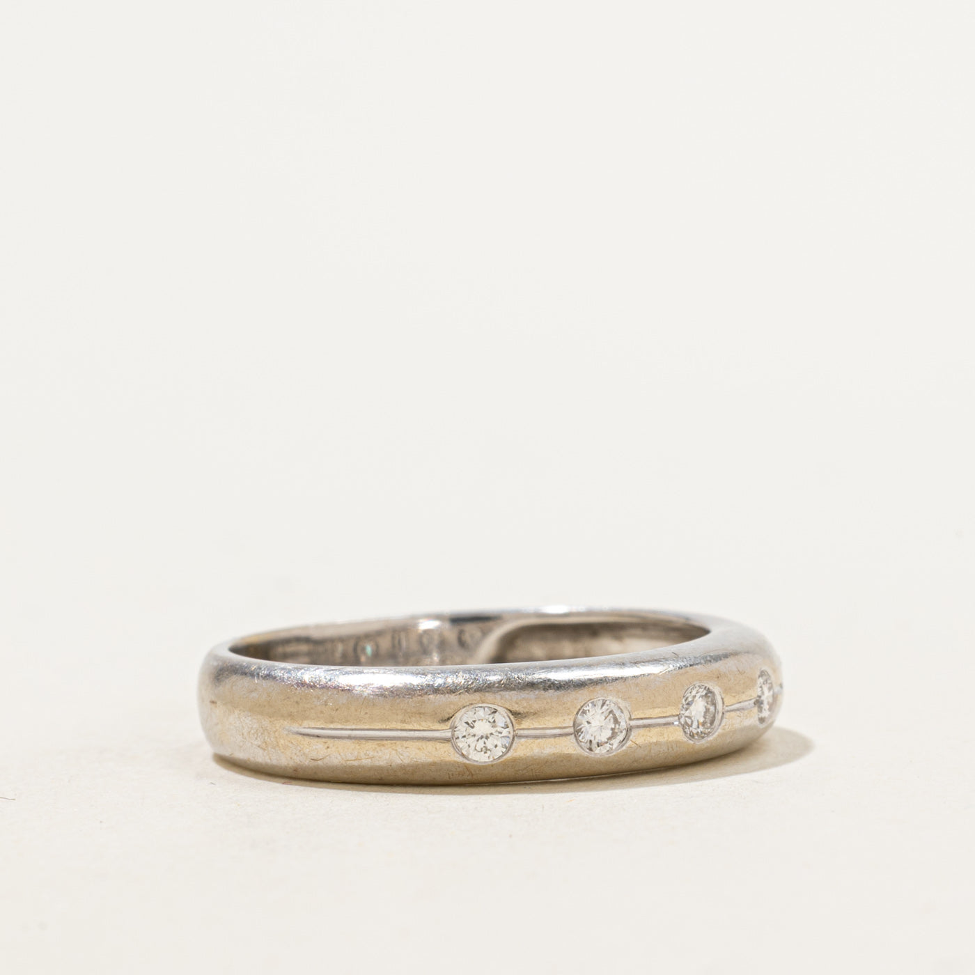 Flush Set Diamond Band | 0.20ctw | SZ 9.25 |