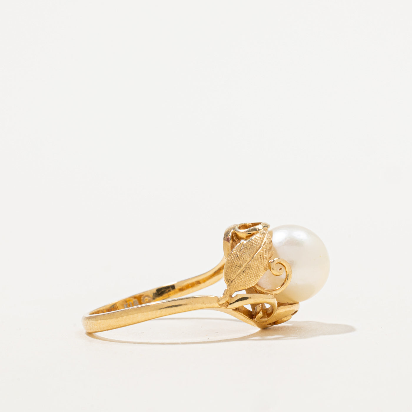 Bague en perle Akoya japonaise | Taille 6,5 |