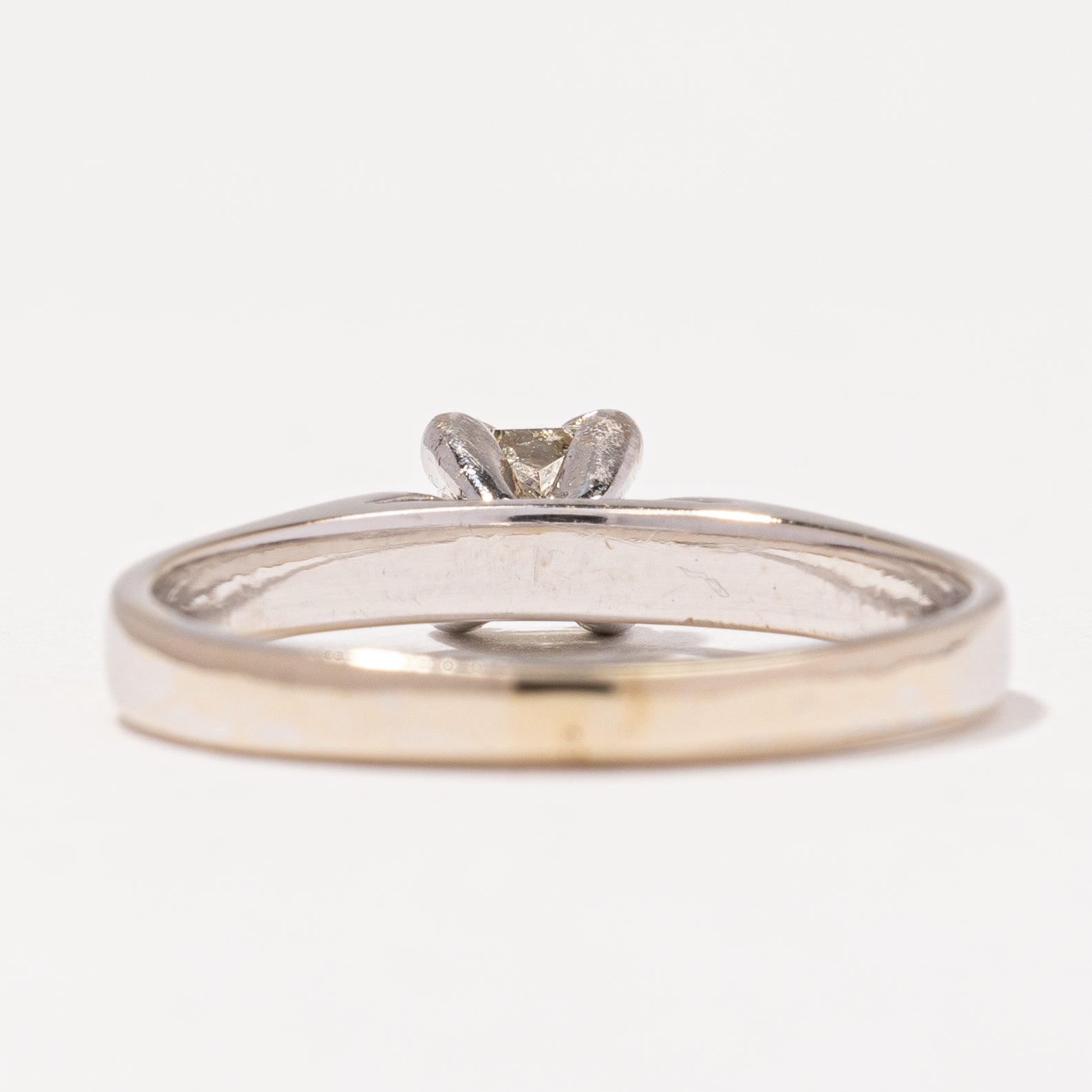 Princess Diamond Solitaire Engagement Ring | 0.45ct | SZ 7.25 |