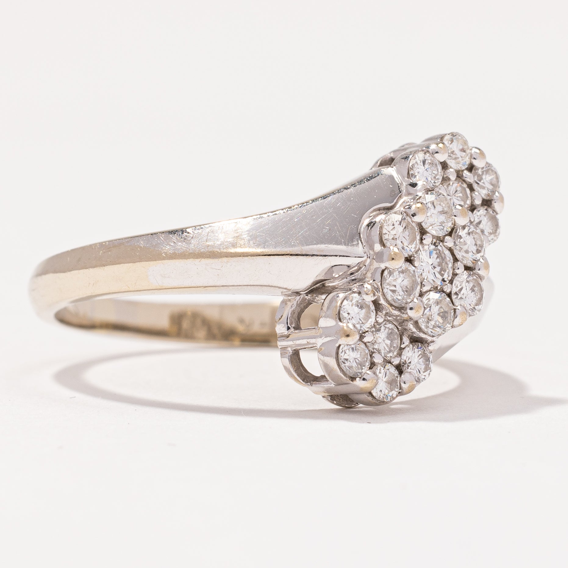 Bypass Cluster Ring | 0.51 ctw, SZ 8 |