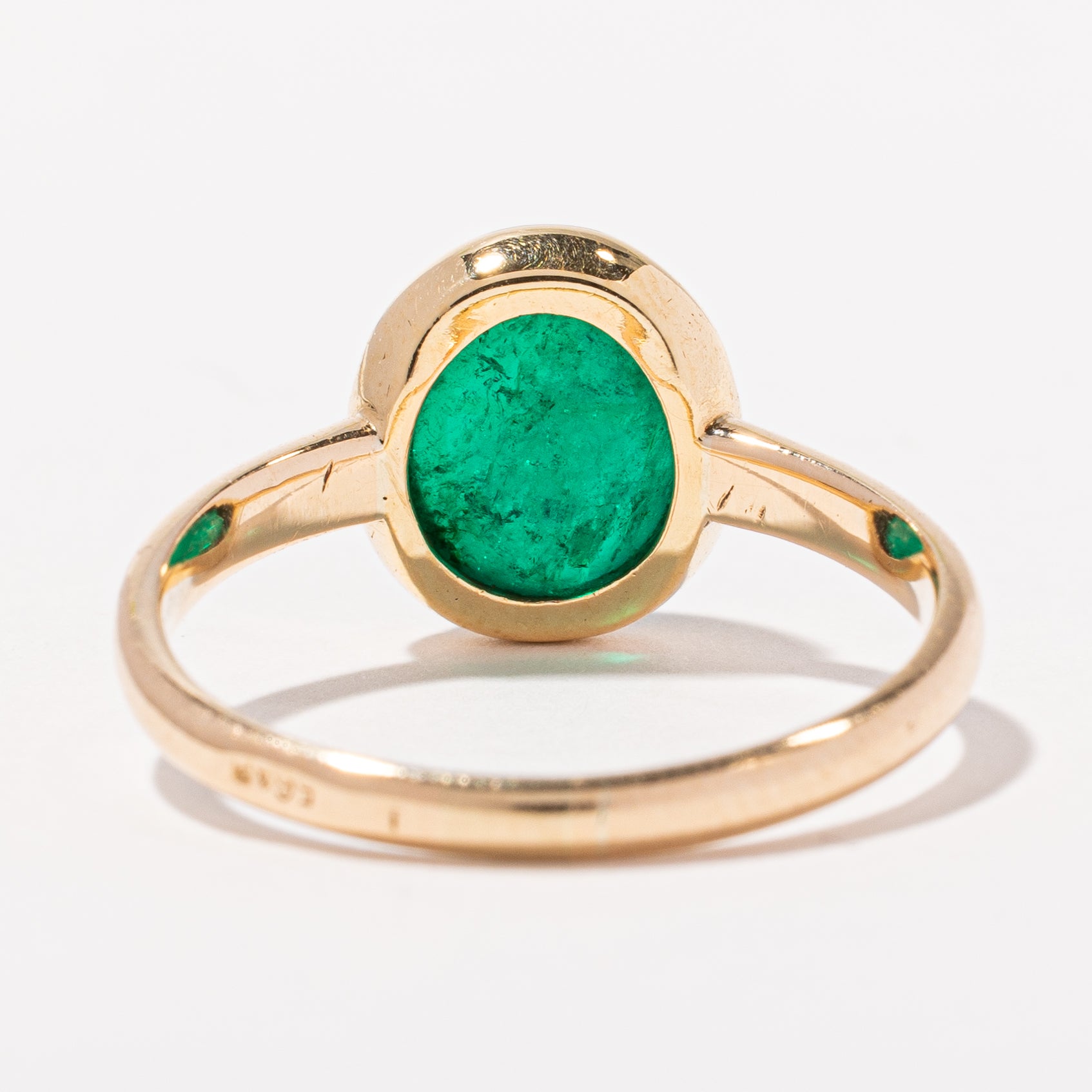 Cabochon Emerald Cocktail Ring | 4.20ct | SZ 8.25 |