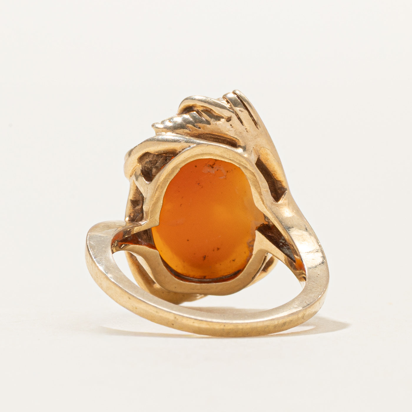 Shell Cameo Cameo Ring | SZ 3.5