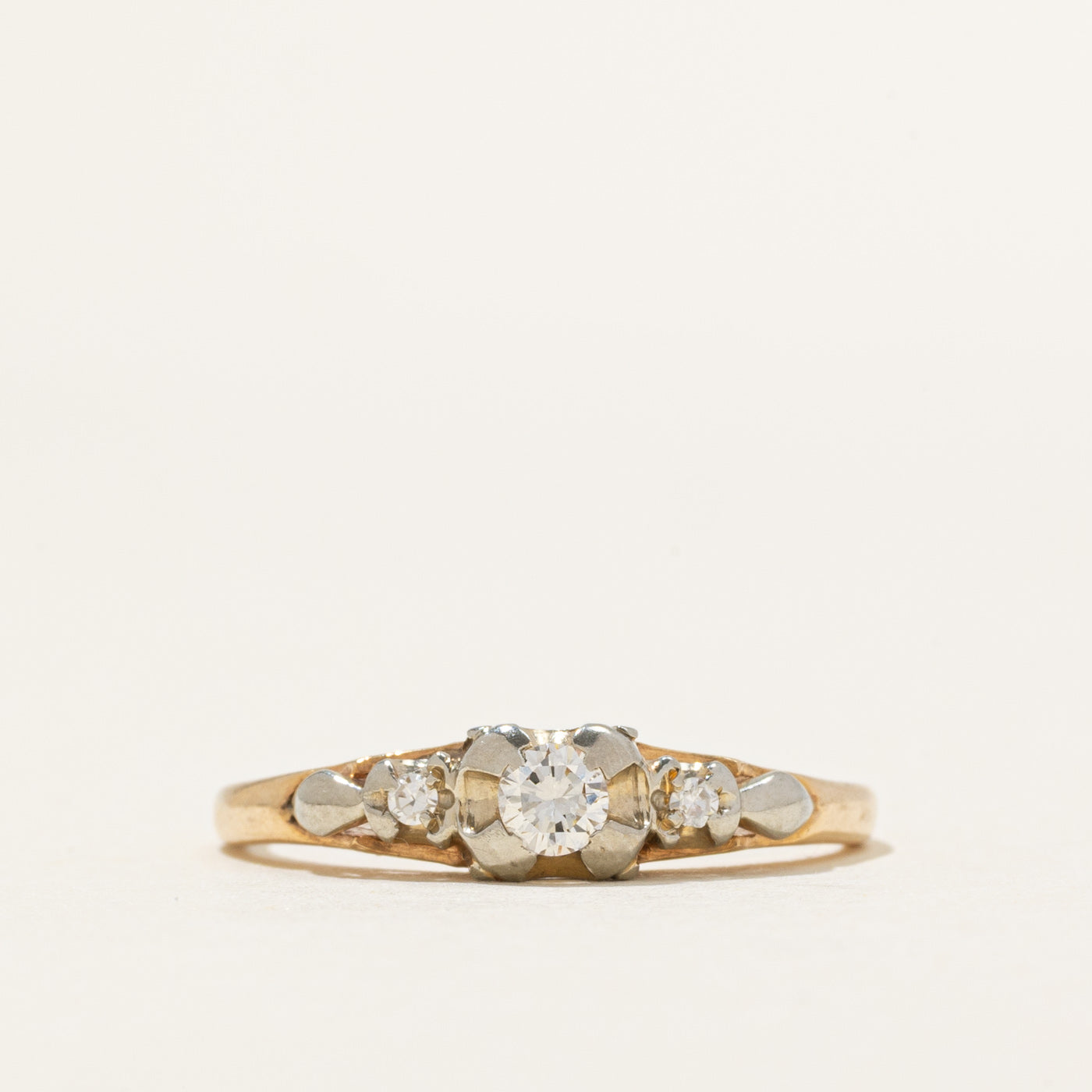 Illusion Set Diamond Ring | 0.16ctw | SZ 7.5