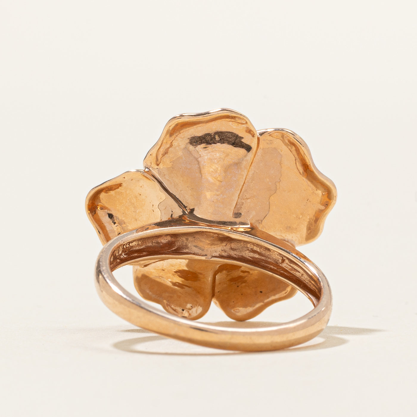 Diamond Flower Cocktail Ring | 0.05ctw | SZ 5.25