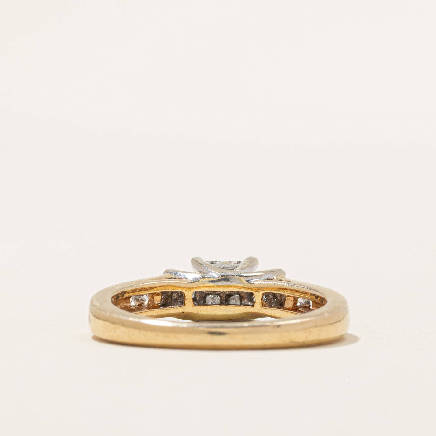 Illusion Set Princess Cut Diamond Accented Ring | 0.50ctw | SZ 7