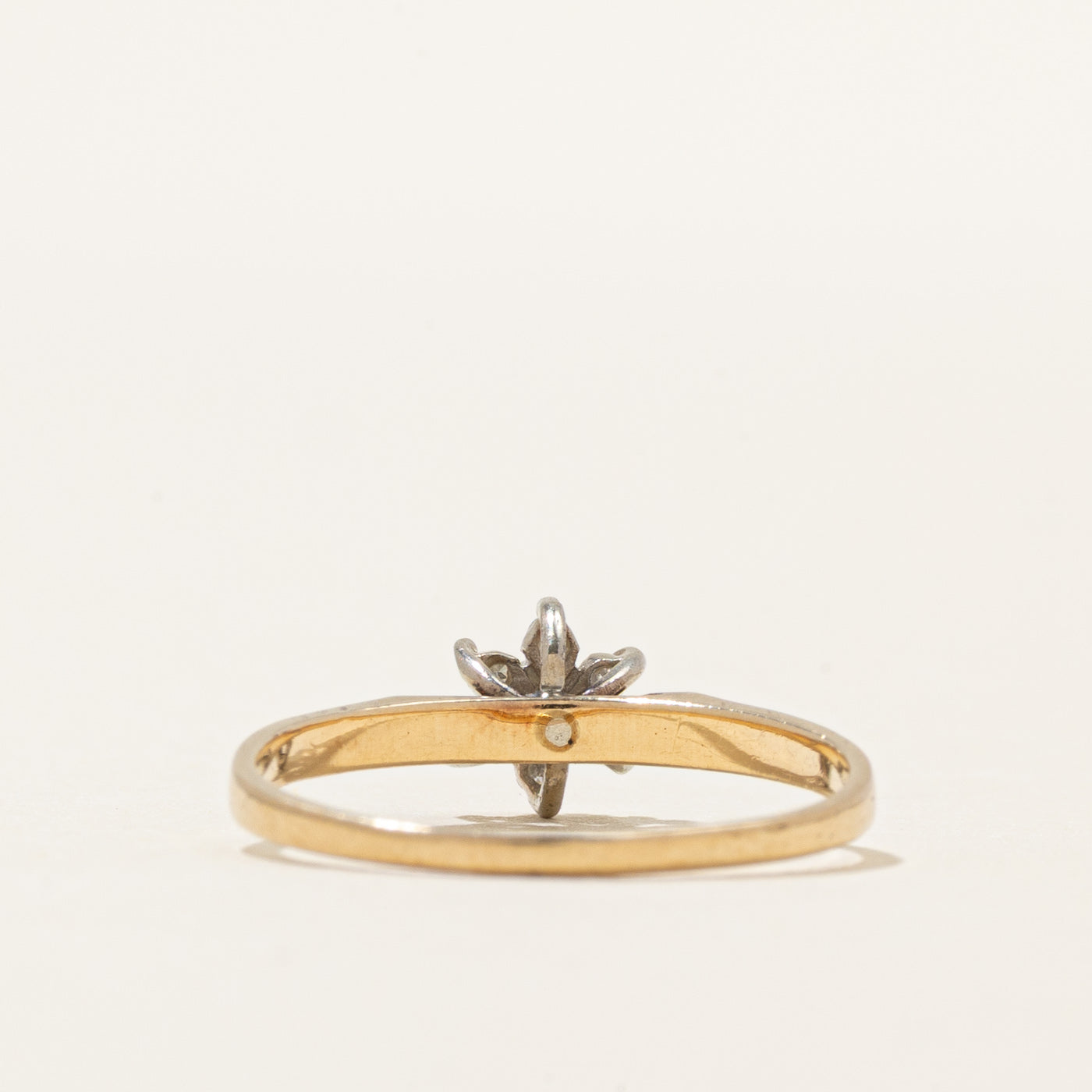 Diamond Petal Cluster Ring | 0.08ctw | SZ 5.5