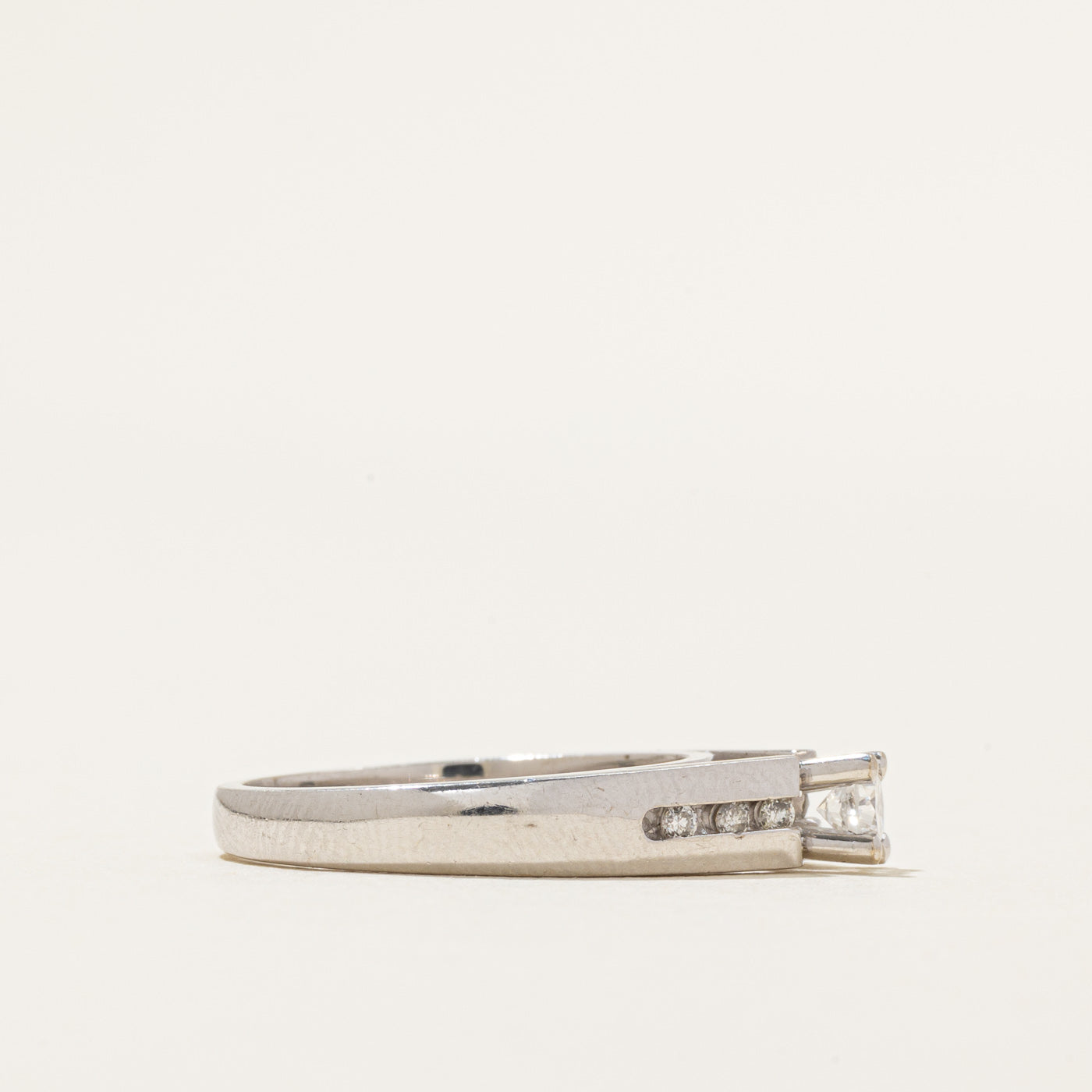 White Gold Diamond Accented Ring | 0.27ctw | SZ 6.25