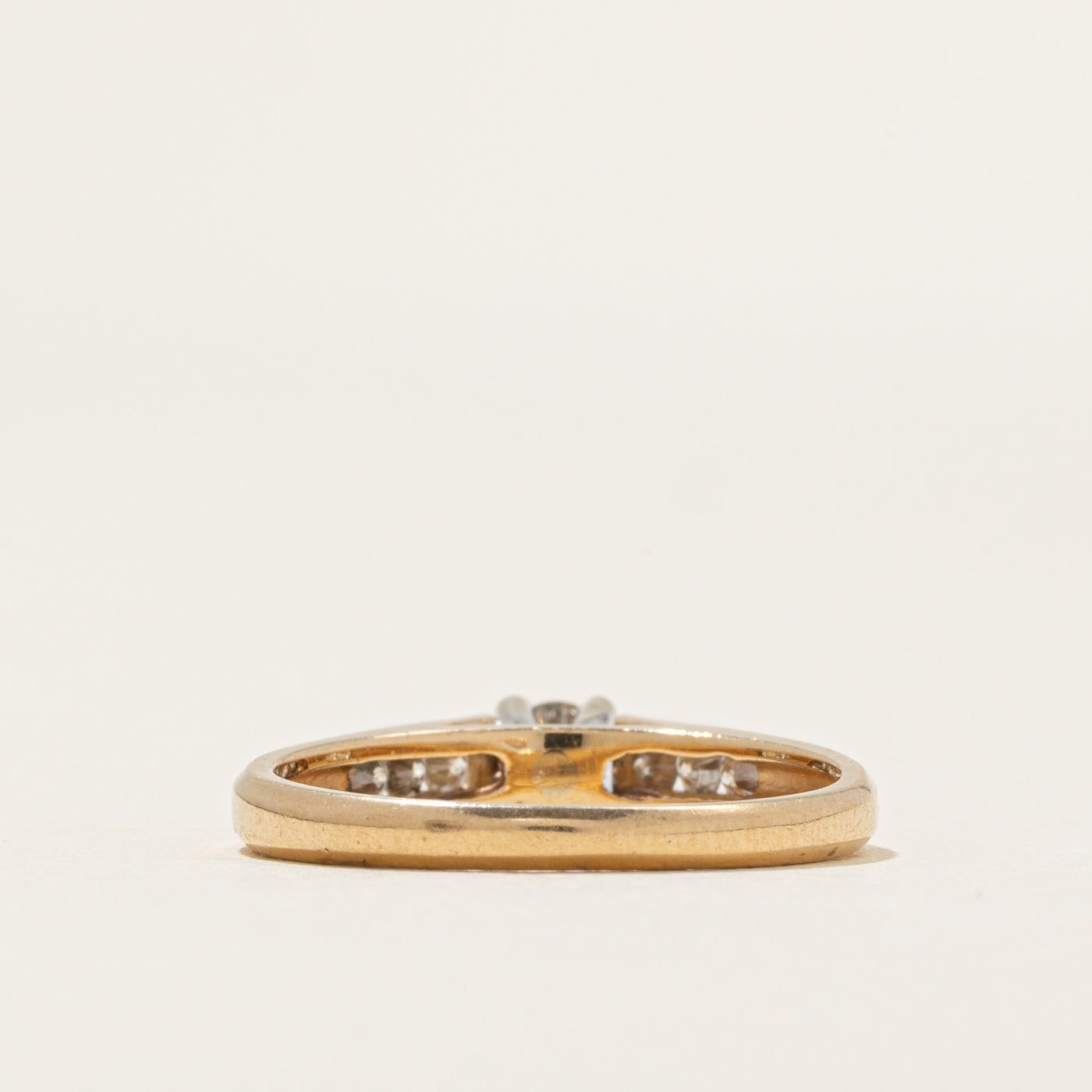 Diamond Accented Petite Ring | 0.30ctw | SZ 6.5