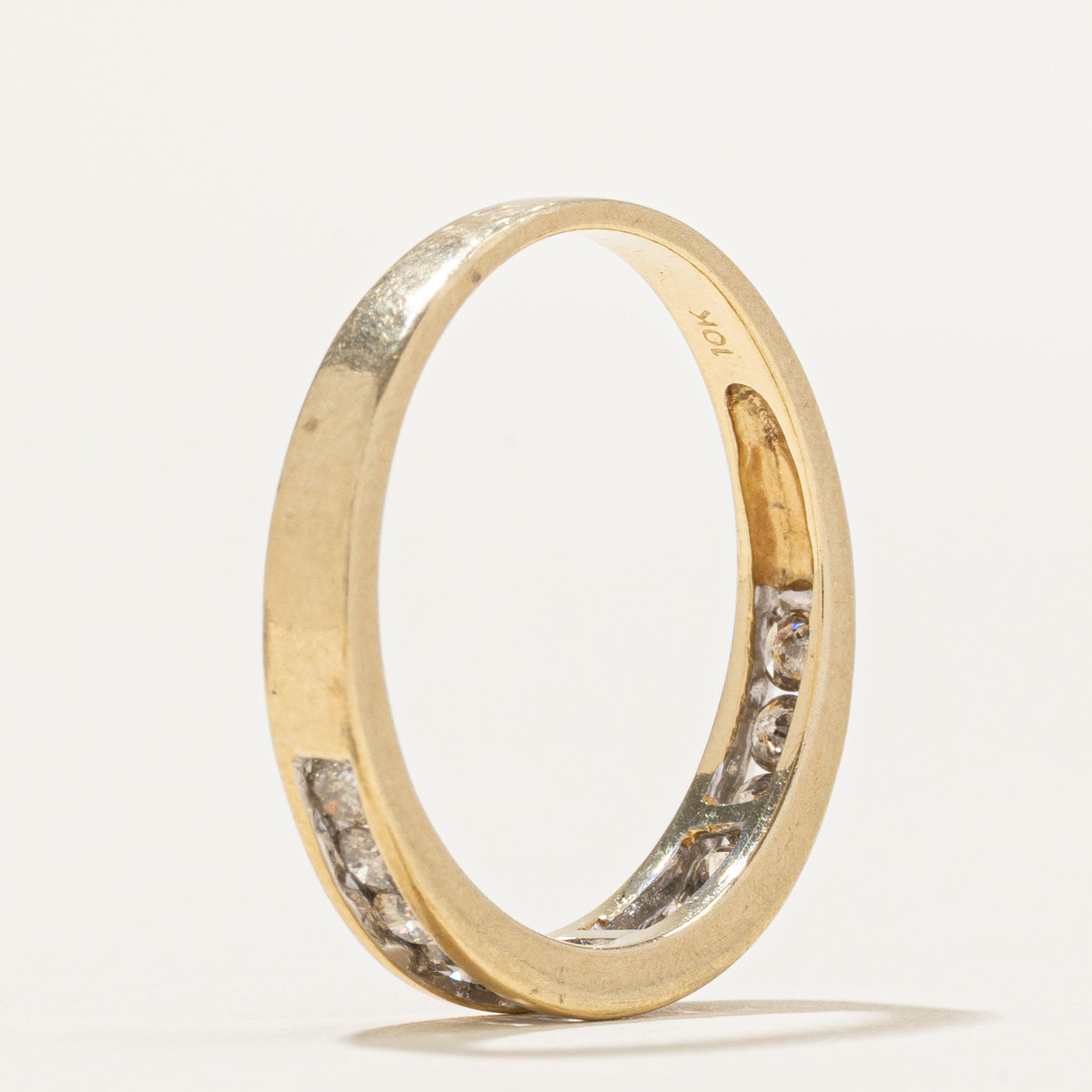 Semi Eternity Channel Set Diamond Band | 0.45ctw | SZ 7.25