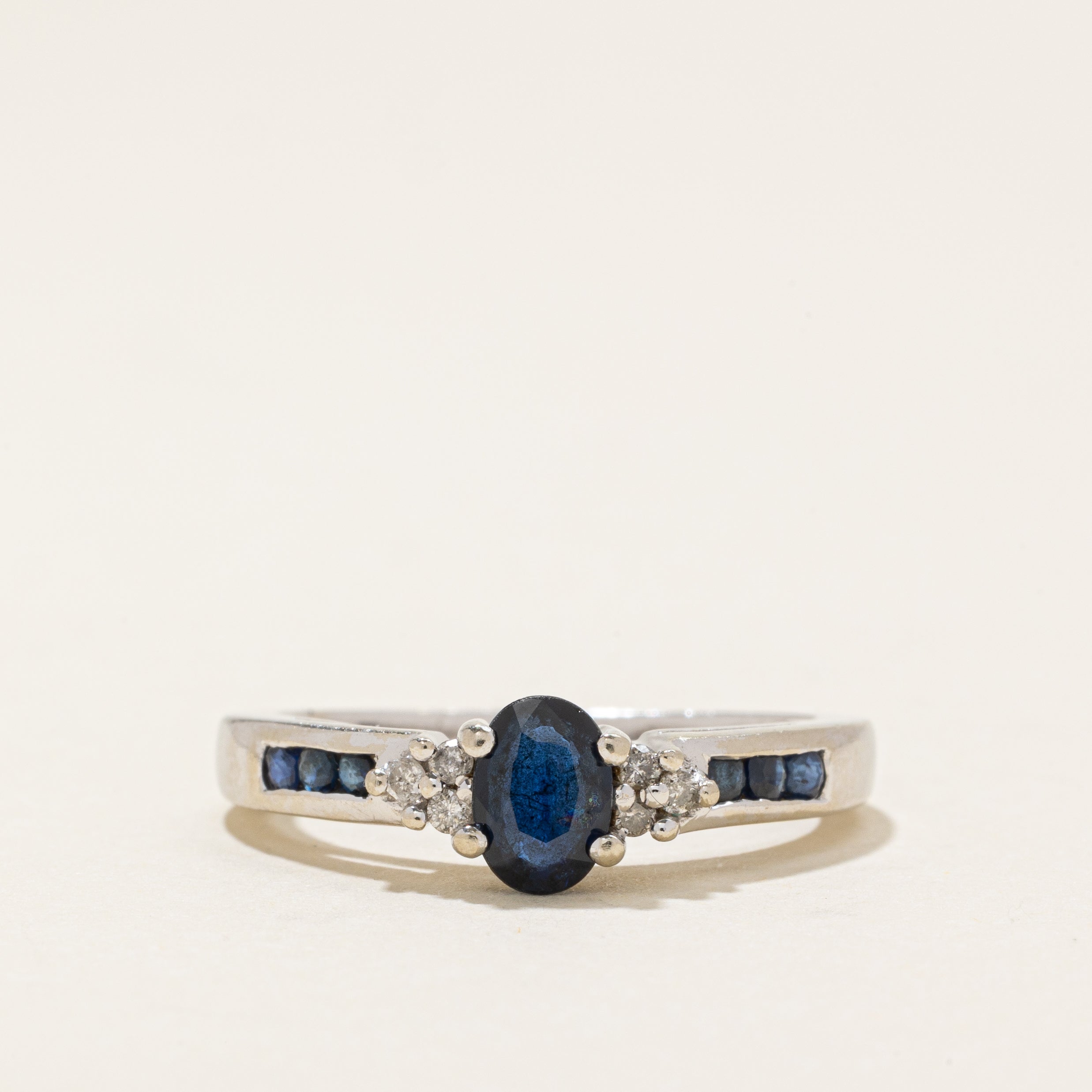 Sapphire & Diamond Ring | 0.5ctw, 0.03ctw | SZ 7.0 |