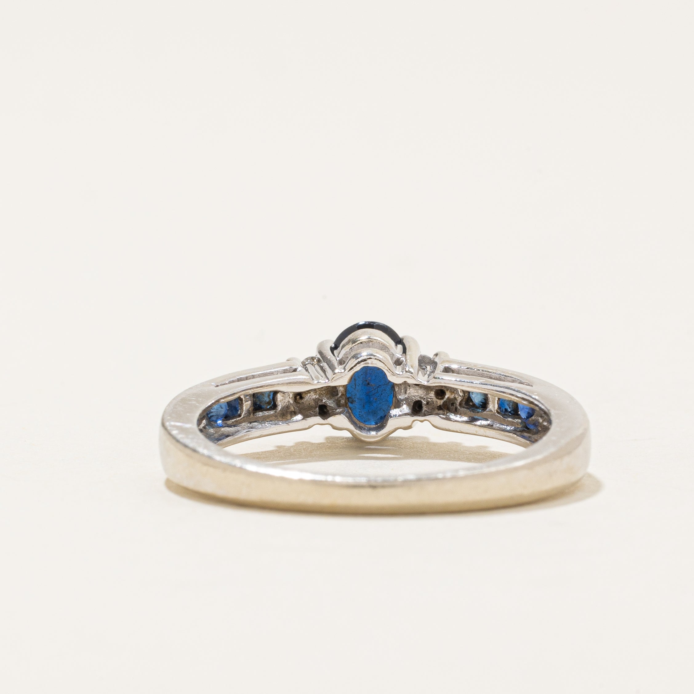Sapphire & Diamond Ring | 0.5ctw, 0.03ctw | SZ 7.0 |