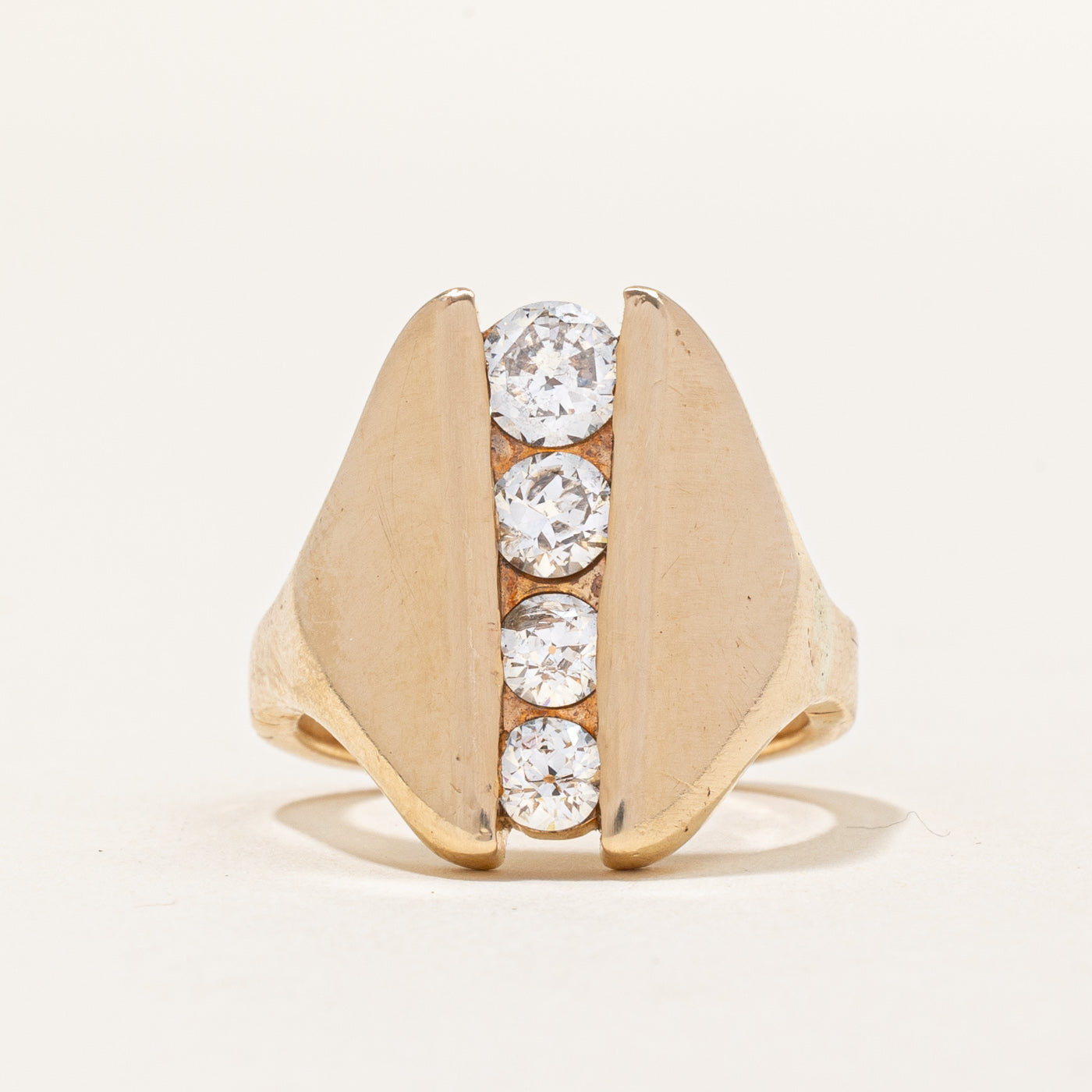 Diamond Cocktail Ring | 1.15ctw | SZ 7.5 |