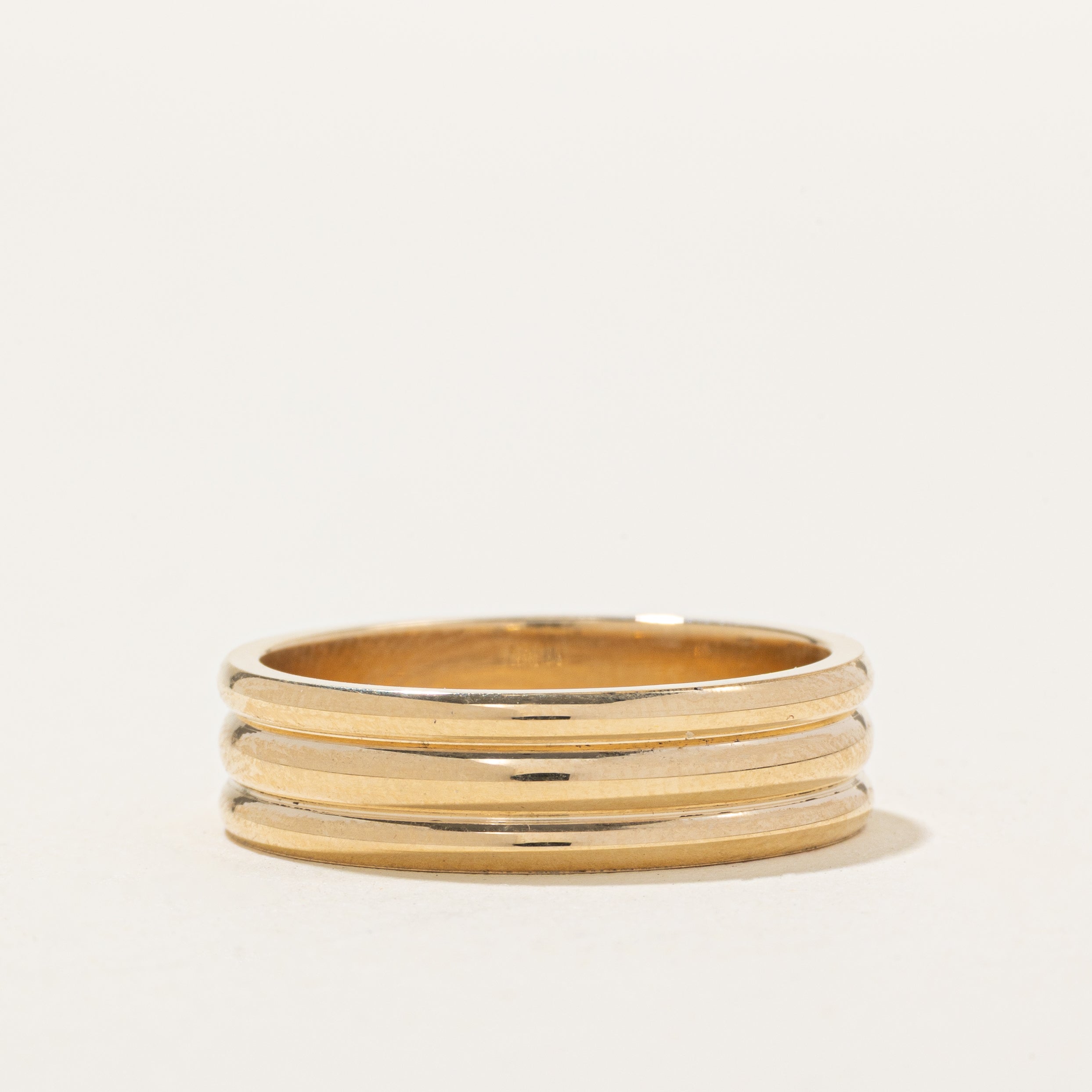 '100 Ways' 10k Fluted Gold Band | 6.00mm | SZ 9.75