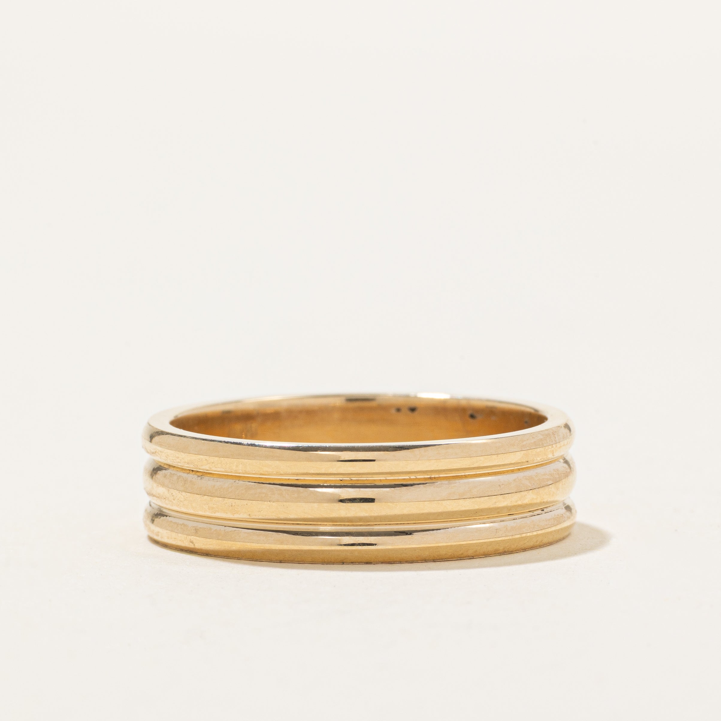 '100 Ways' 10k Fluted Gold Band | 6.00mm | SZ 9.75