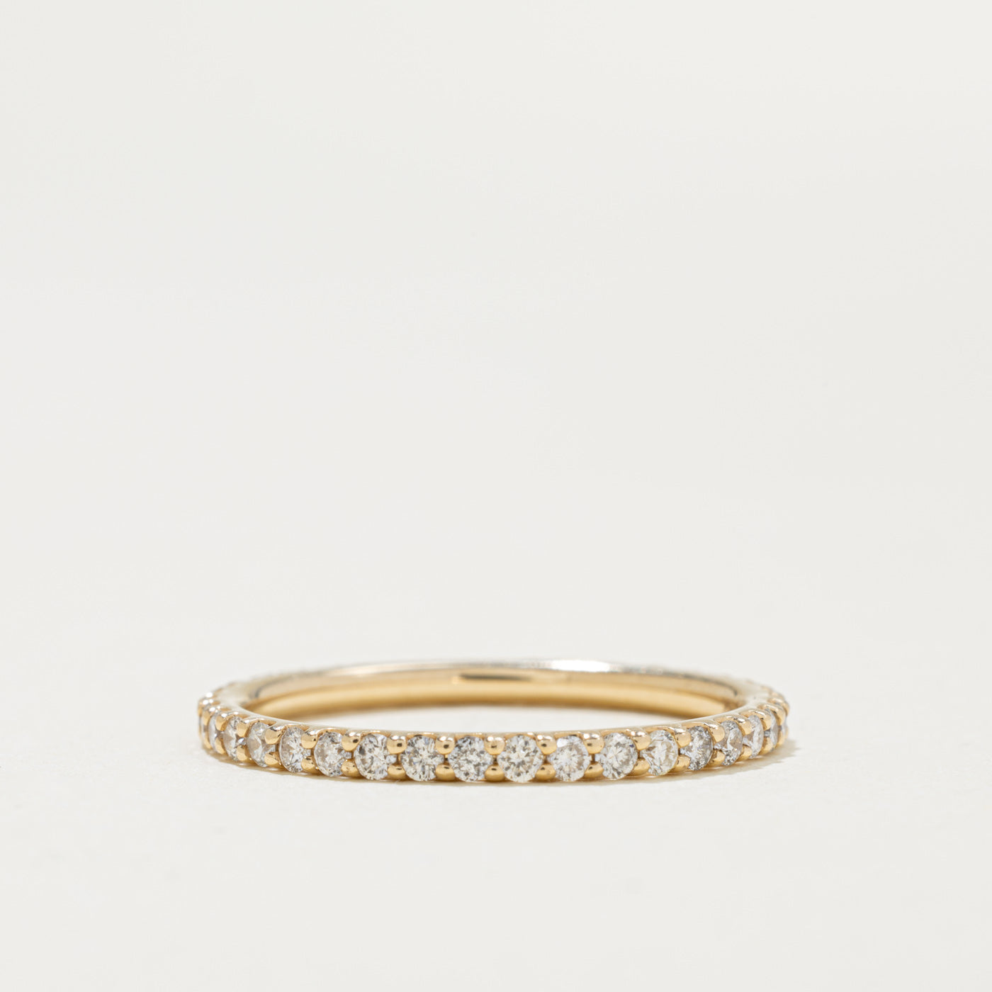 'Mejuri' Diamonds Team Ring | 0.40ctw | 4.20mm | SZ 7.25
