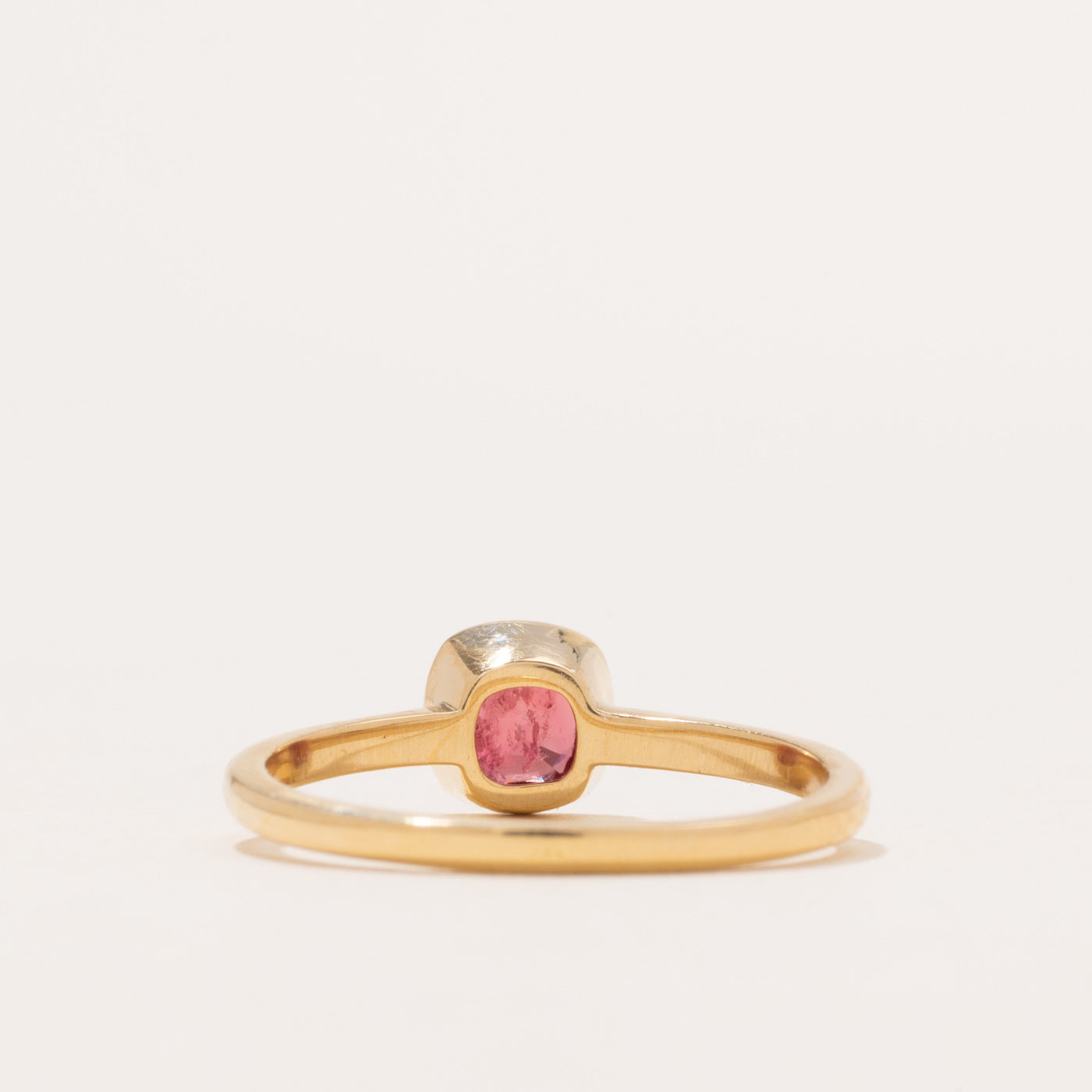'100 Ways' 18k Yellow Gold Cushion Cut Spinel Ring | 0.66ct | SZ 6.75