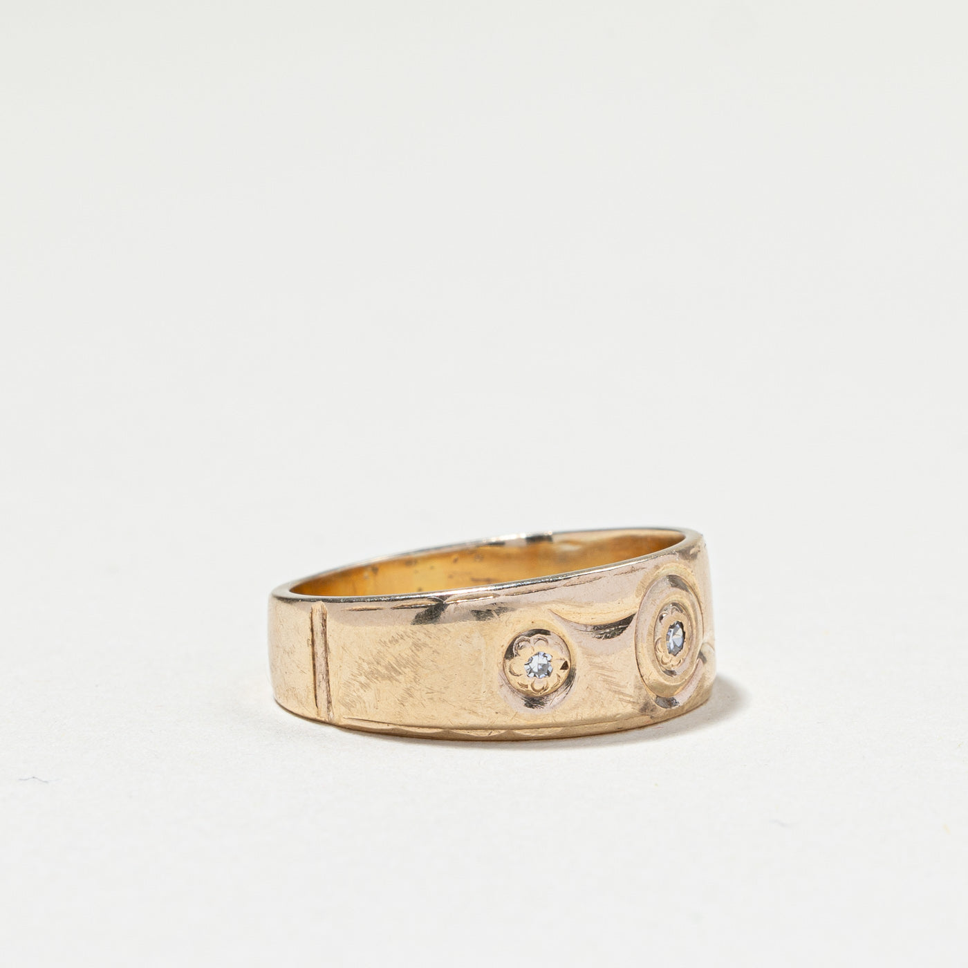 Three Stone Diamond Ring | 0.03ctw | SZ 7|