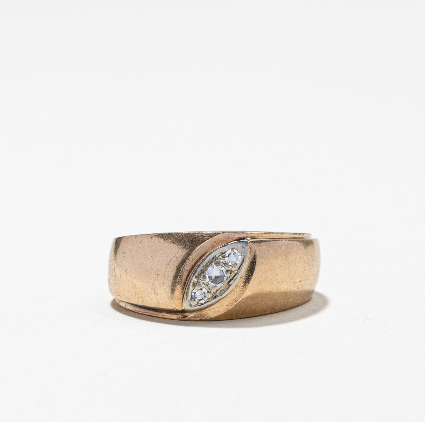 Diamond Gold Band | 0.07ctw | SZ 5.5 |