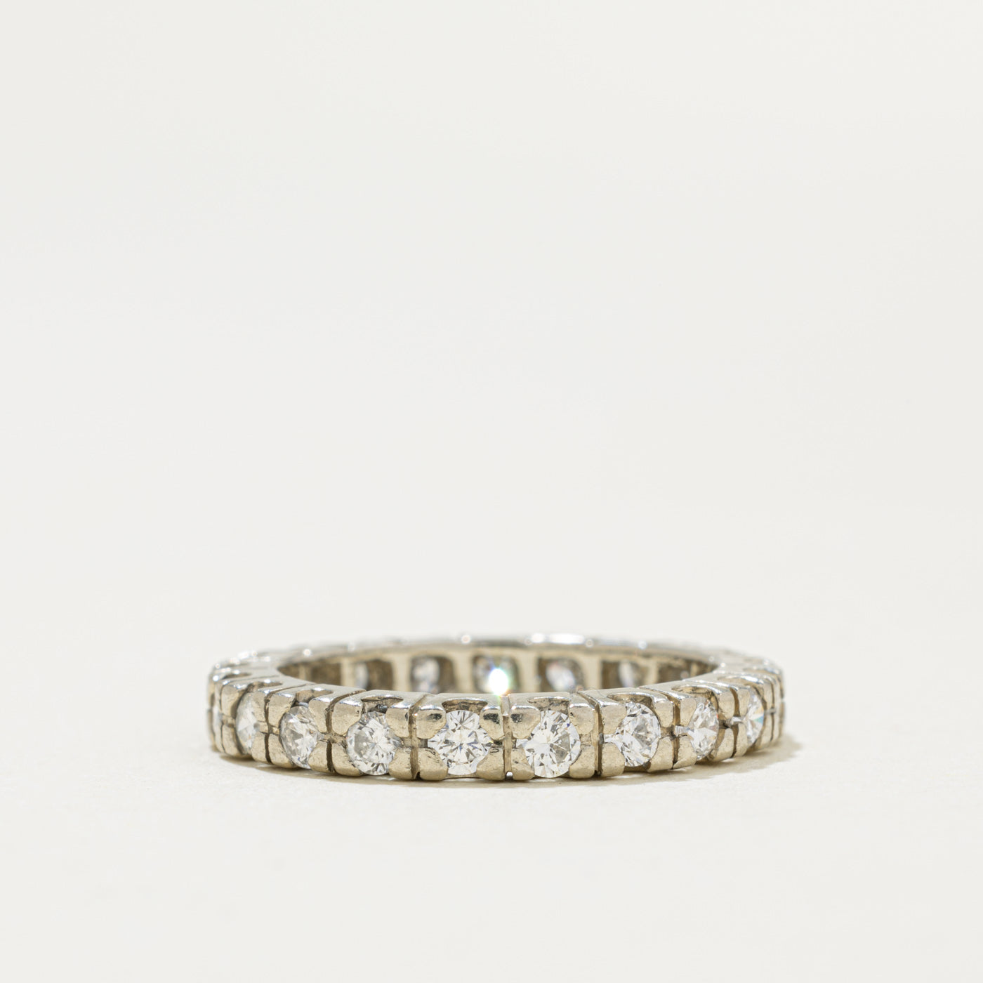 19k Eternity Diamond Band | 0.42ctw | 2.80mm | SZ 4.75
