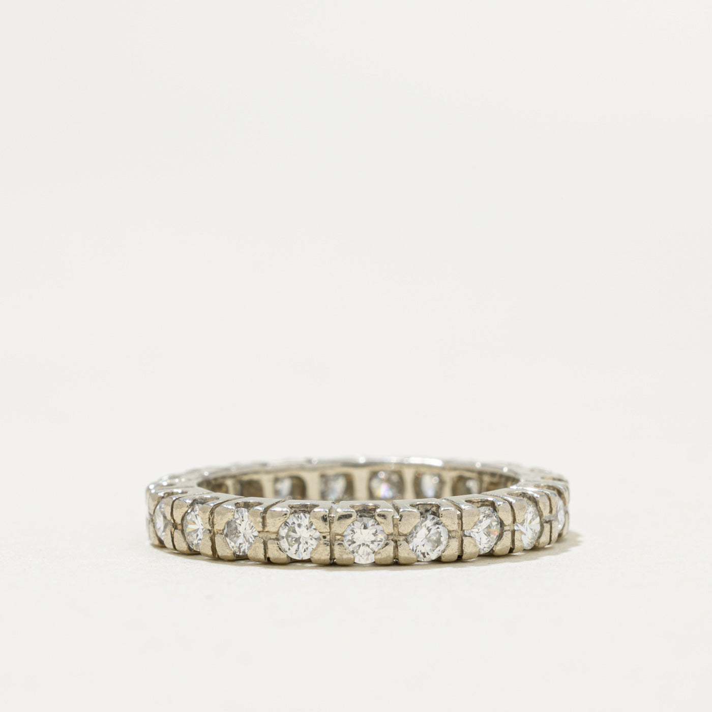 19k Eternity Diamond Band | 0.42ctw | 2.80mm | SZ 4.75