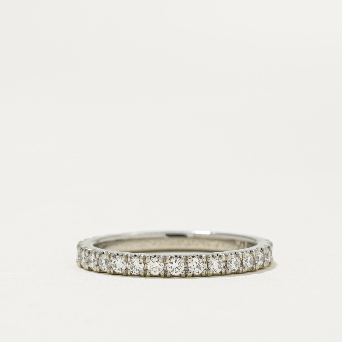 19k Eternity Diamond Band | 0.35ctw | 2.05mm | SZ 5