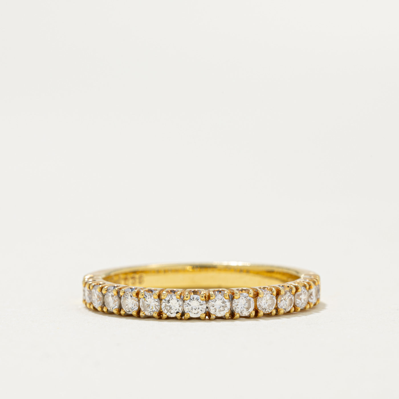 18k Semi Eternity Diamond Band | 0.30ctw | 2.40mm | SZ 6