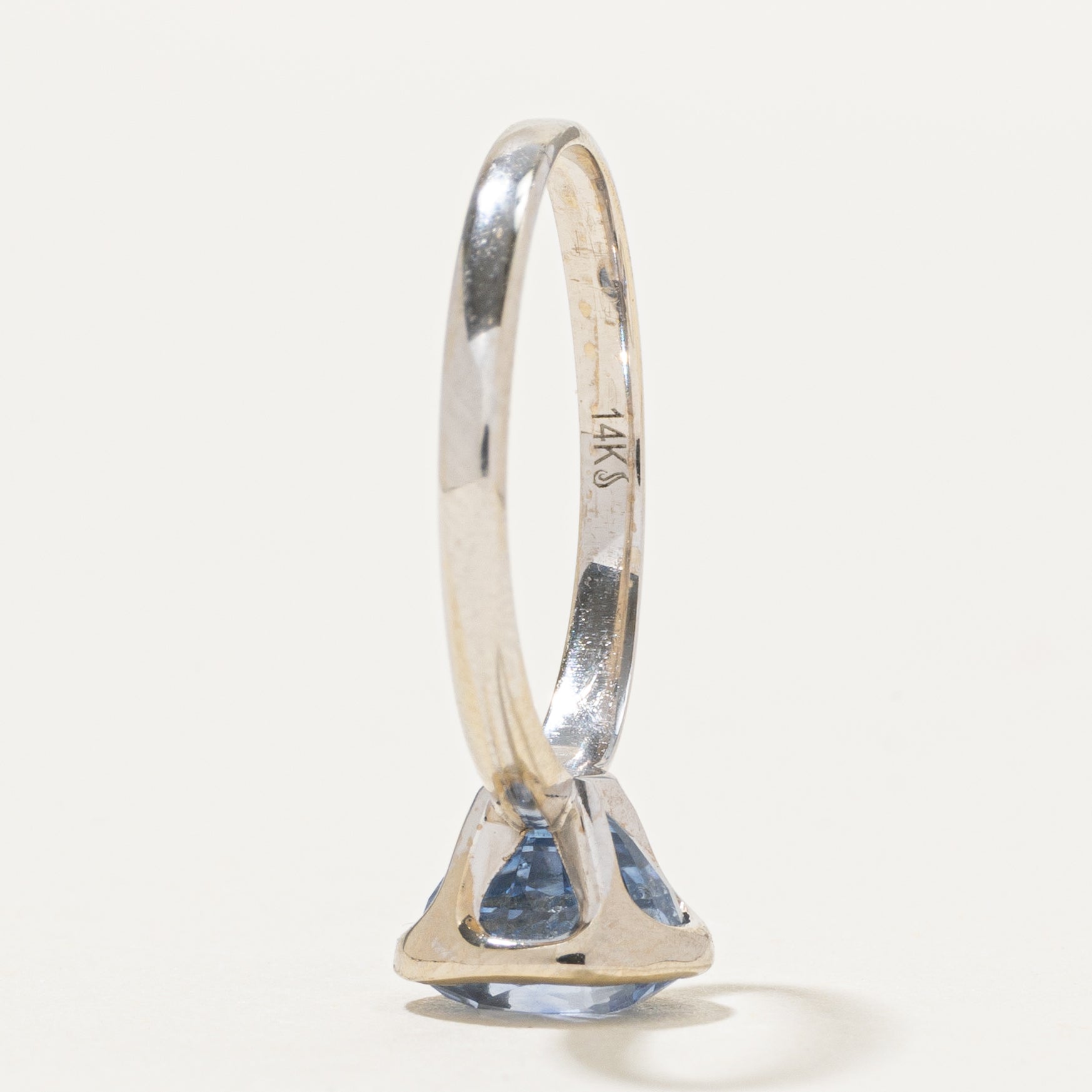 '100 Ways' Ceylon Bezel Set Sapphire Solitaire | 2.3 ct | SZ 6 |