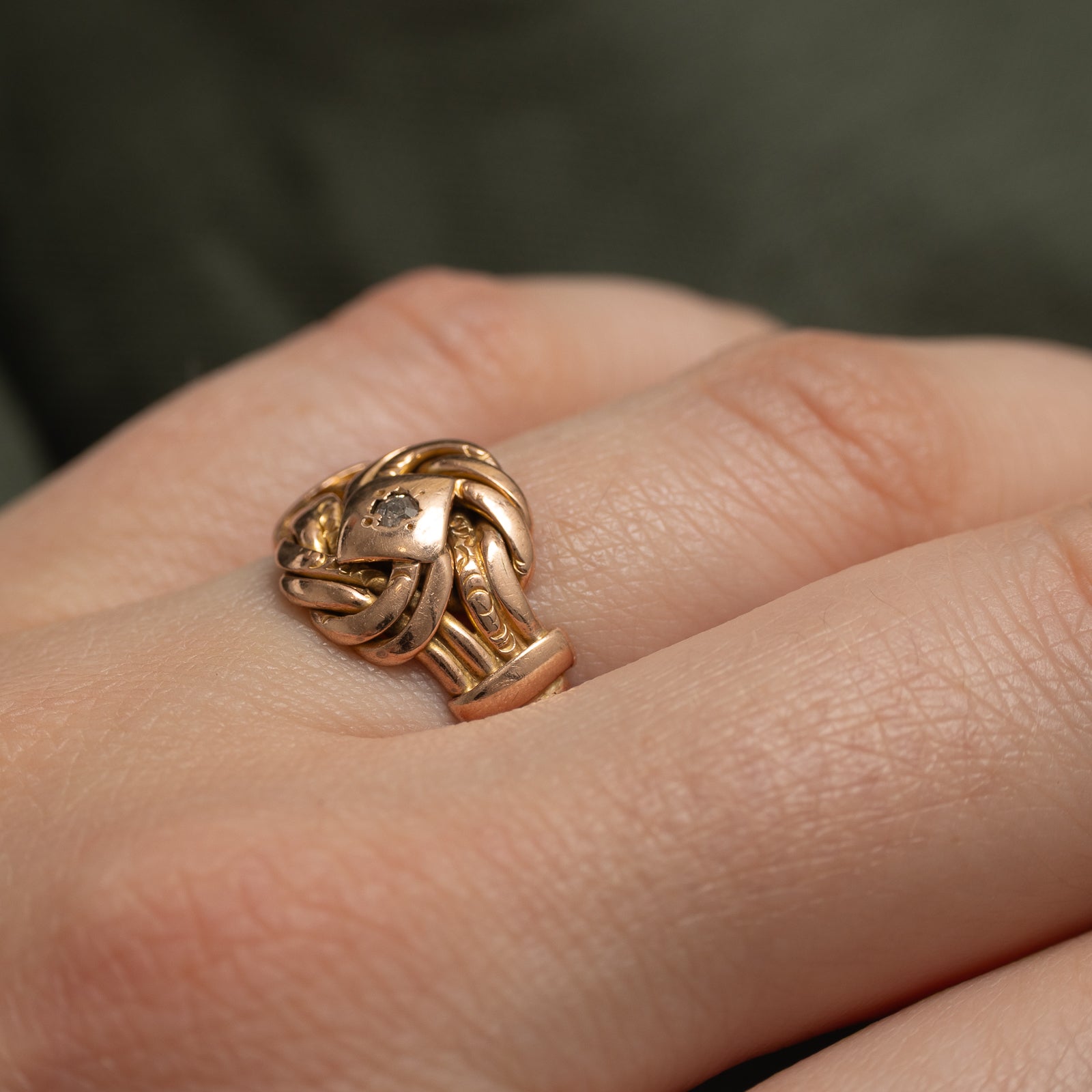 United Kingdom Single Stone Diamond Ring | 0.015ct | SZ 6.75