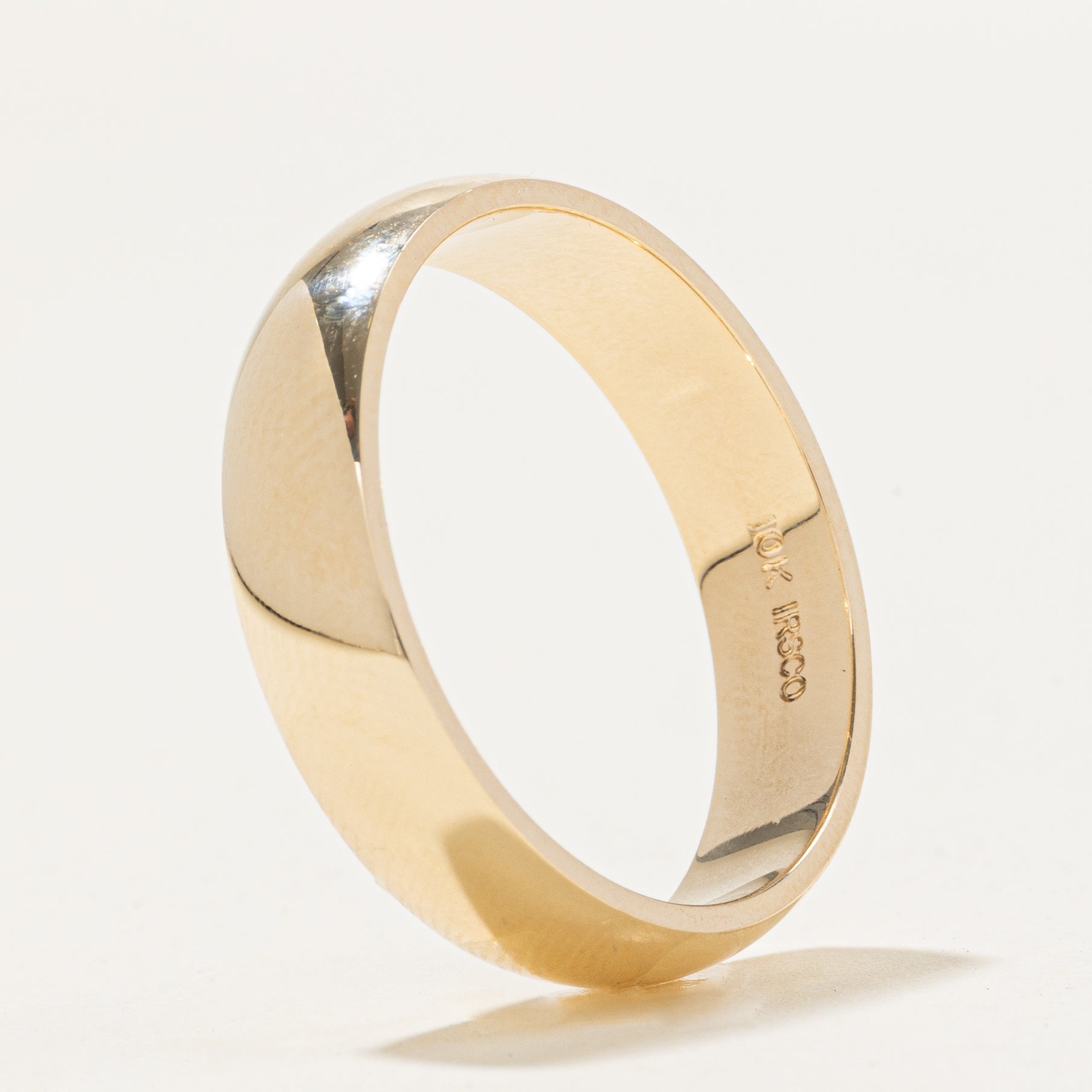 '100 Ways' 10k Half Round Band | 0.30ctw | 5.00mm | SZ 10
