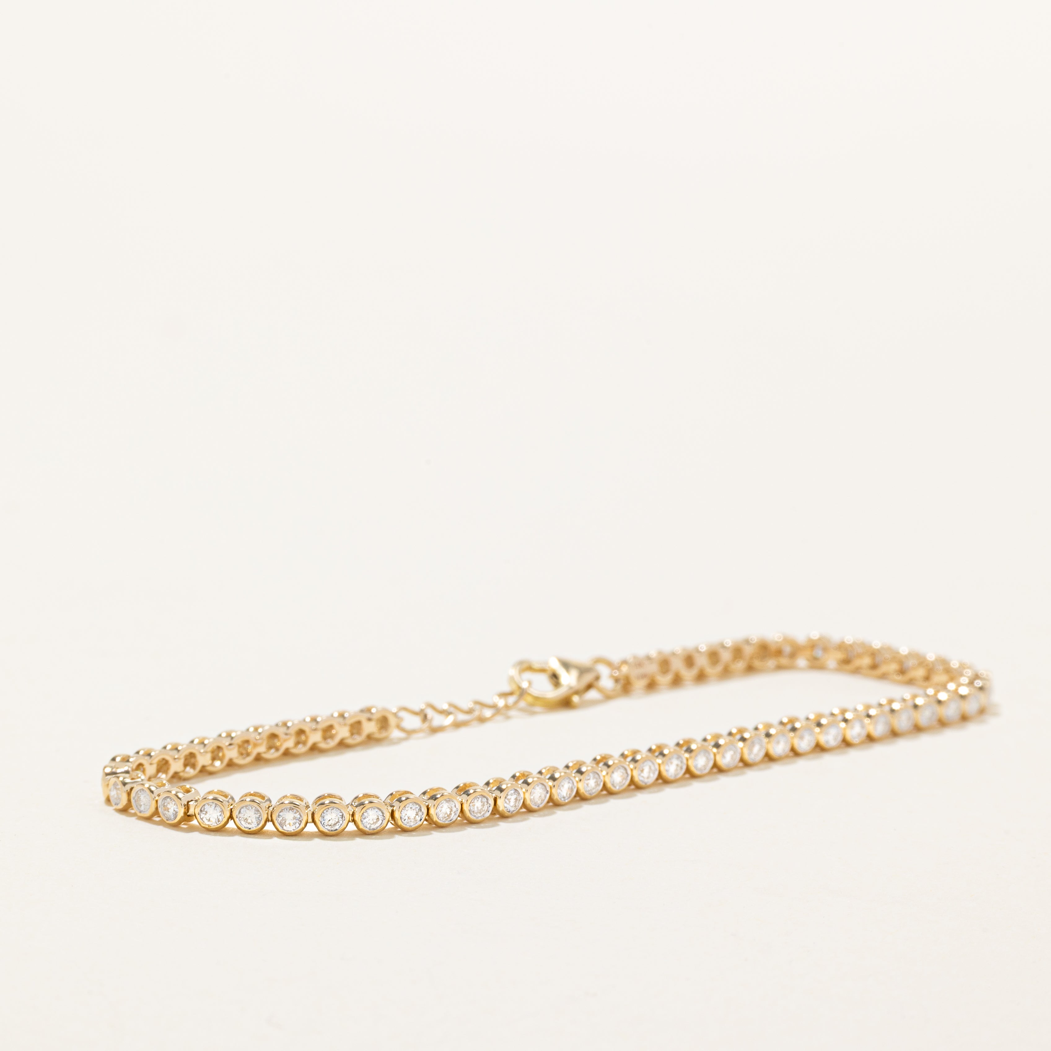 '100 Ways' 14K Diamond Tennis Bracelet | 1.00ctw | 7"