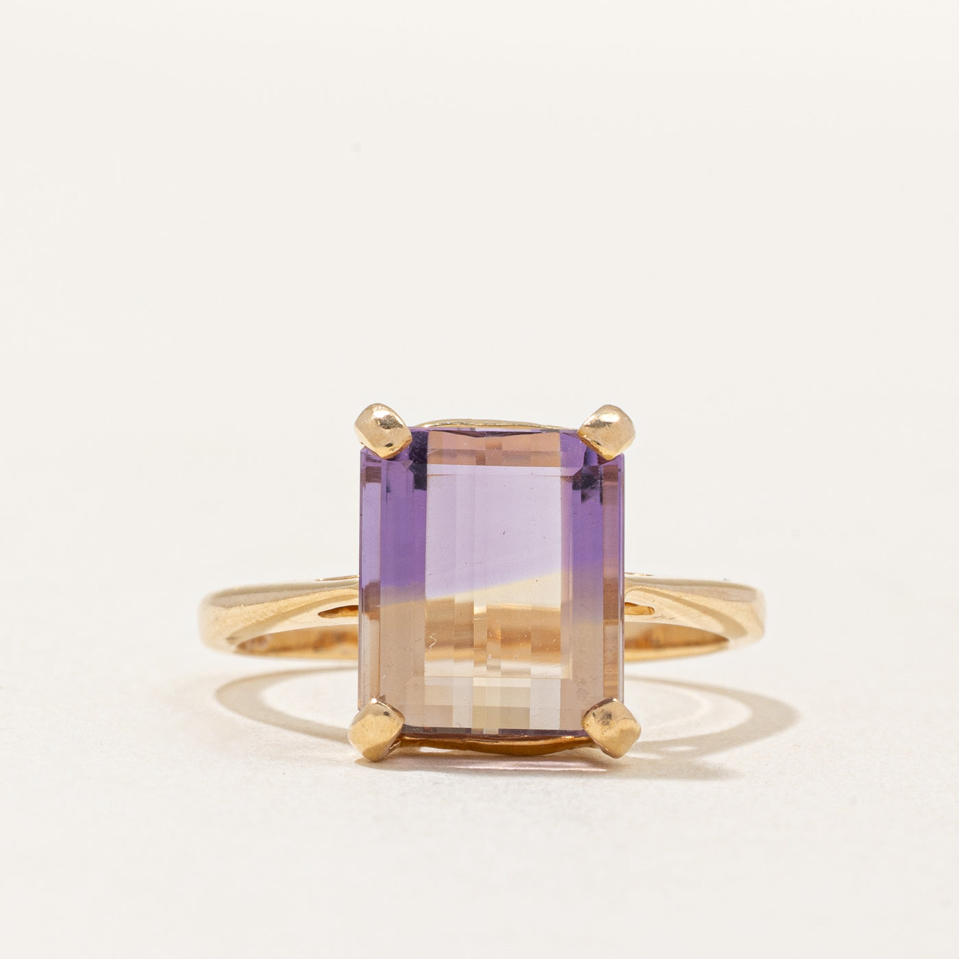 Bague cocktail en amétrine | 4,75 ct | Taille 8 |