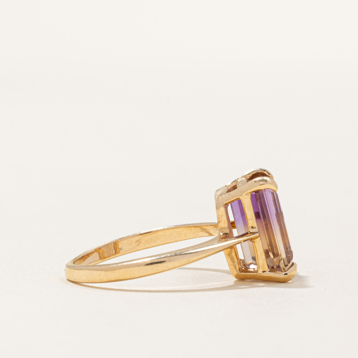 Bague cocktail en amétrine | 4,75 ct | Taille 8 |