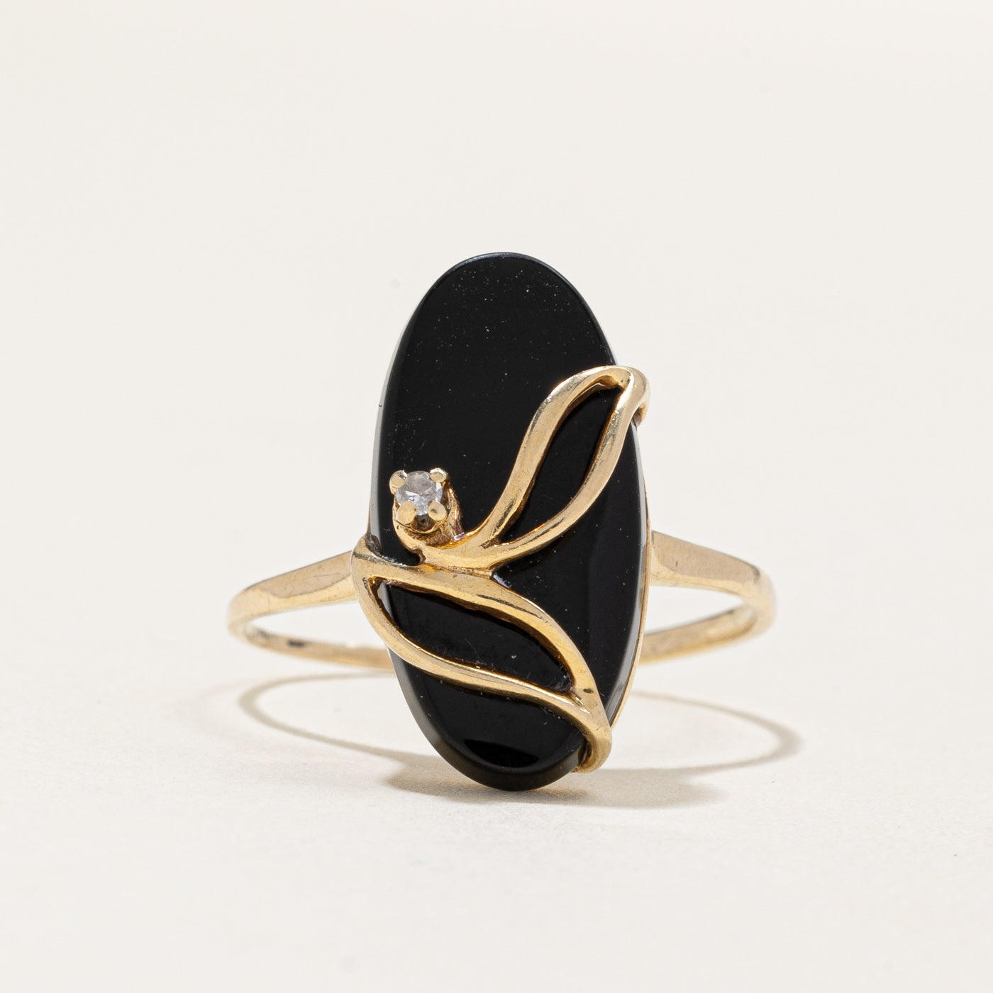 Onyx Cocktail Ring | 3.00ct | SZ 9.75 |