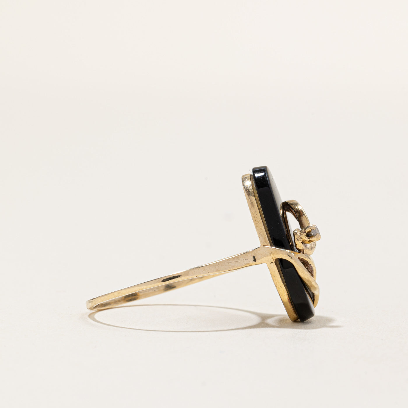 Onyx Cocktail Ring | 3.00ct | SZ 9.75 |