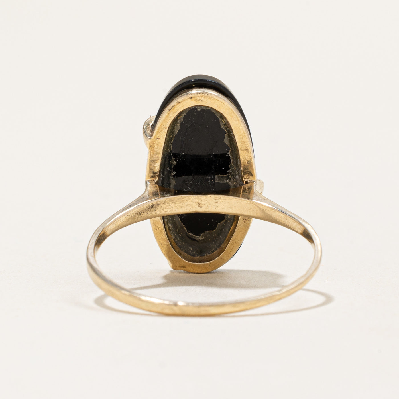 Onyx Cocktail Ring | 3.00ct | SZ 9.75 |