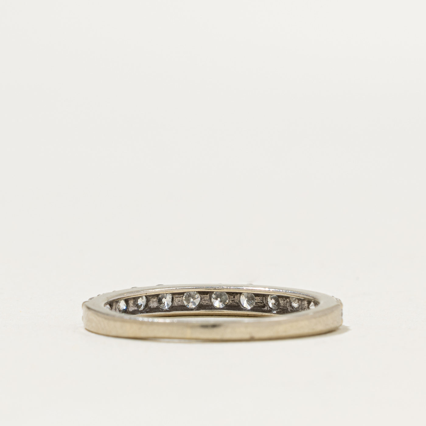 14k Semi Eternity Diamond Band | 0.52ctw | 1.90mm | SZ 6.75