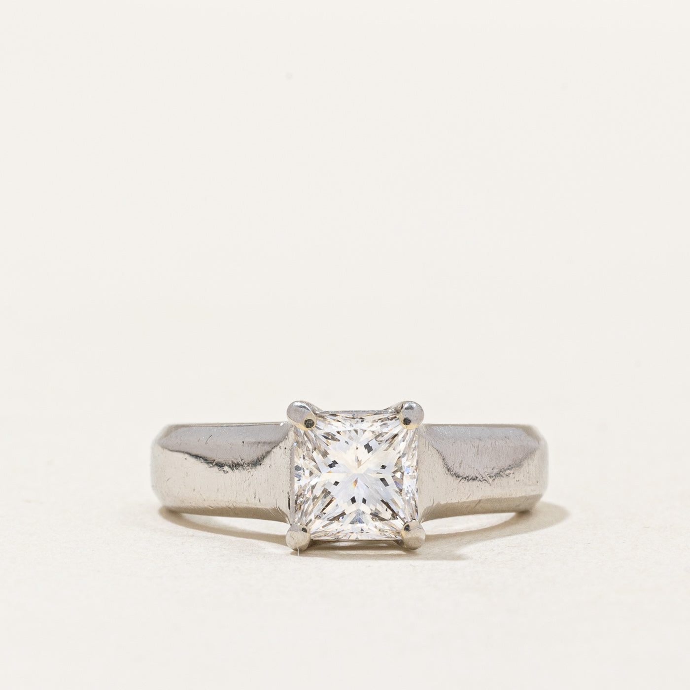 Princess Cut Diamond Engagement Ring | 1.13ct | SZ 4.5 |