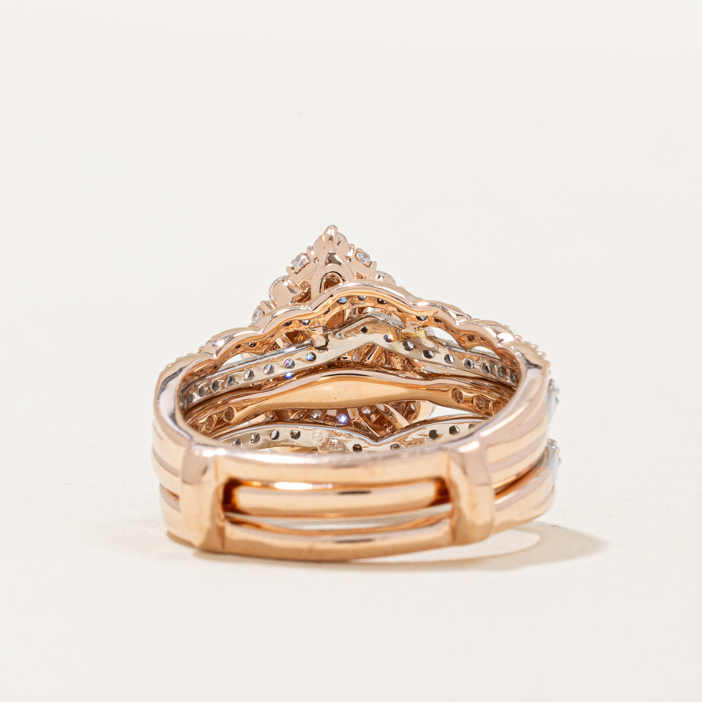 Bague sertie de diamants | 0,96 ct | Taille 6,25 |