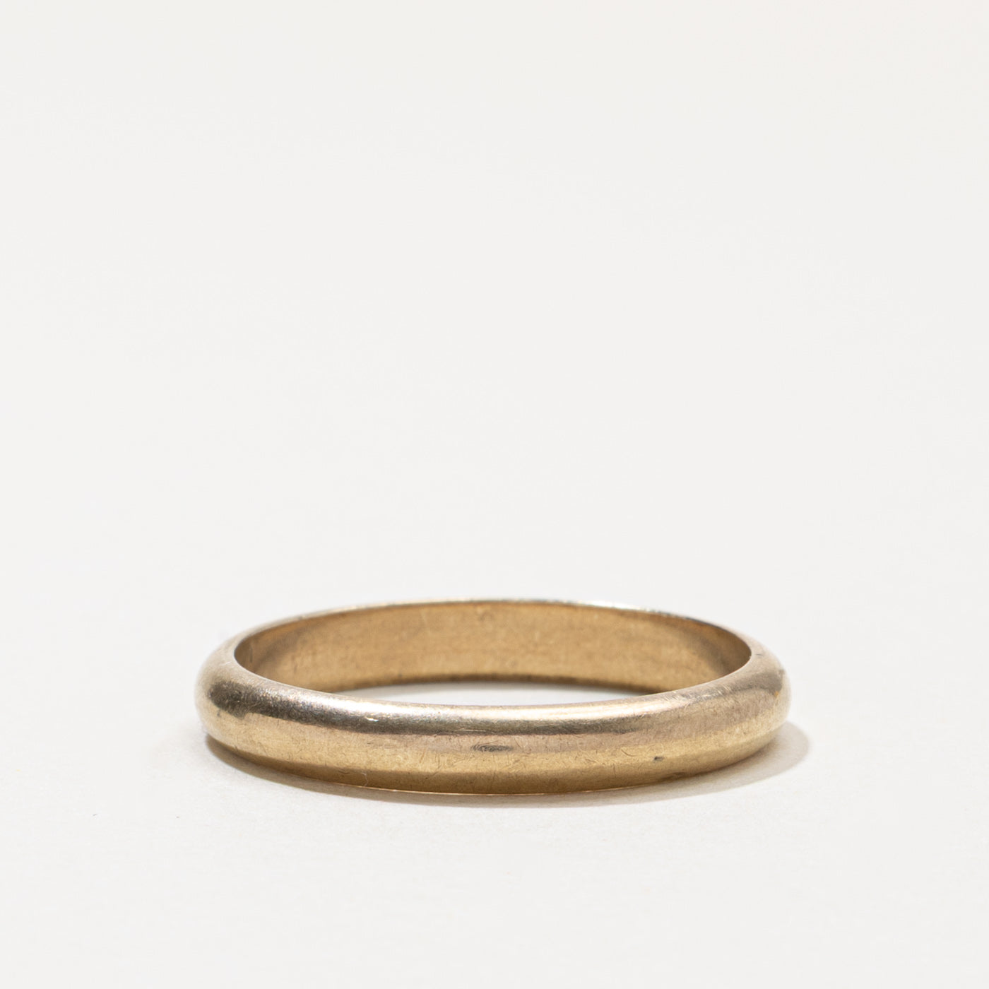 8k Yellow Gold Plain Band | 3.55mm | SZ 11.5