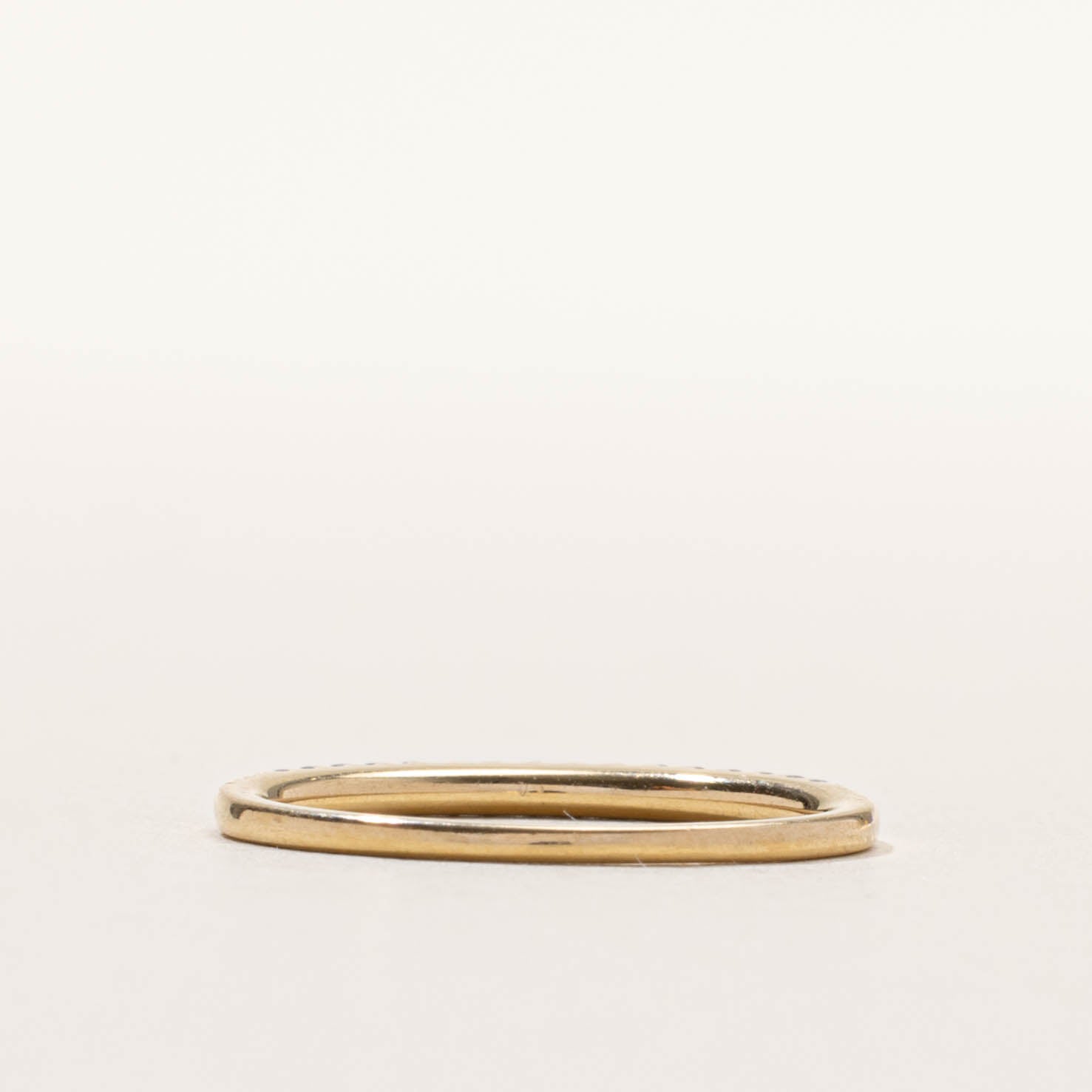 14k Semi Eternity Diamond Band | SZ 6