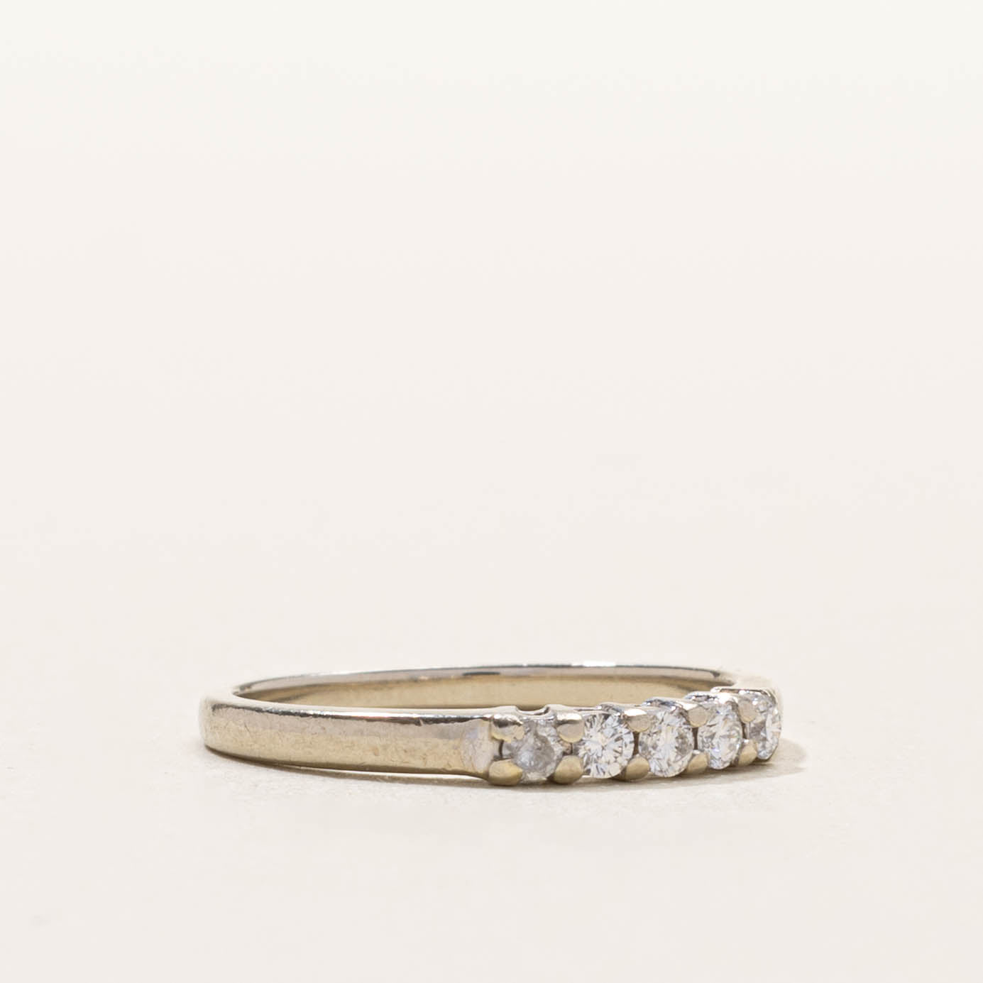 14k Five Stone Diamond Band | SZ 5