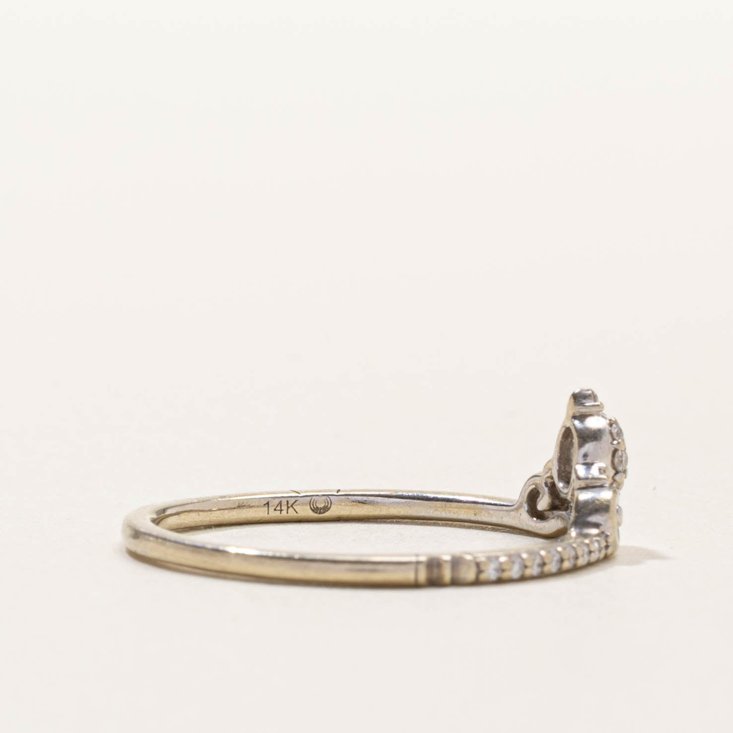 ‘Disney’ Semi Eternity Diamond Tiara Ring | SZ 8