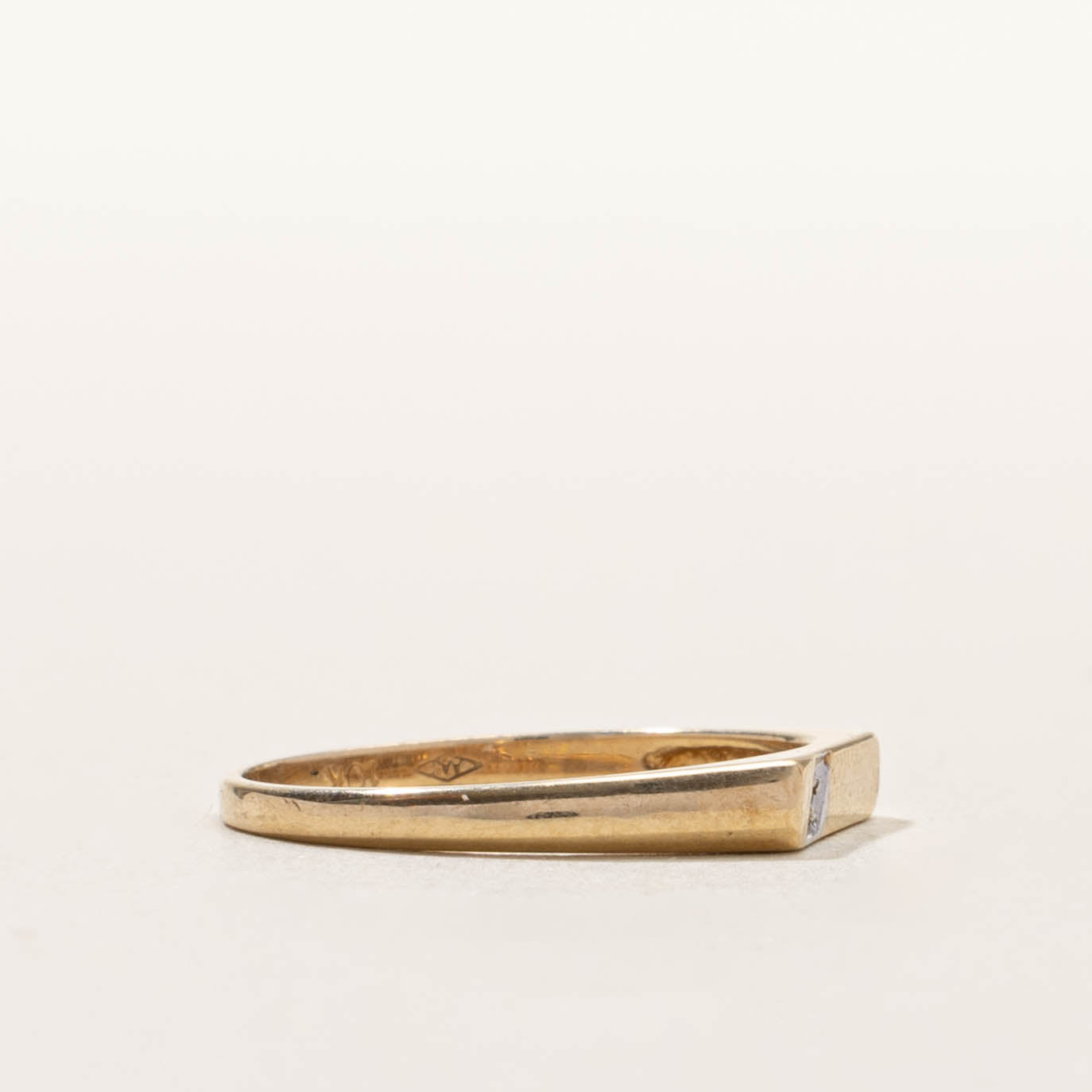 10k Diagonal Diamond Band | SZ 6