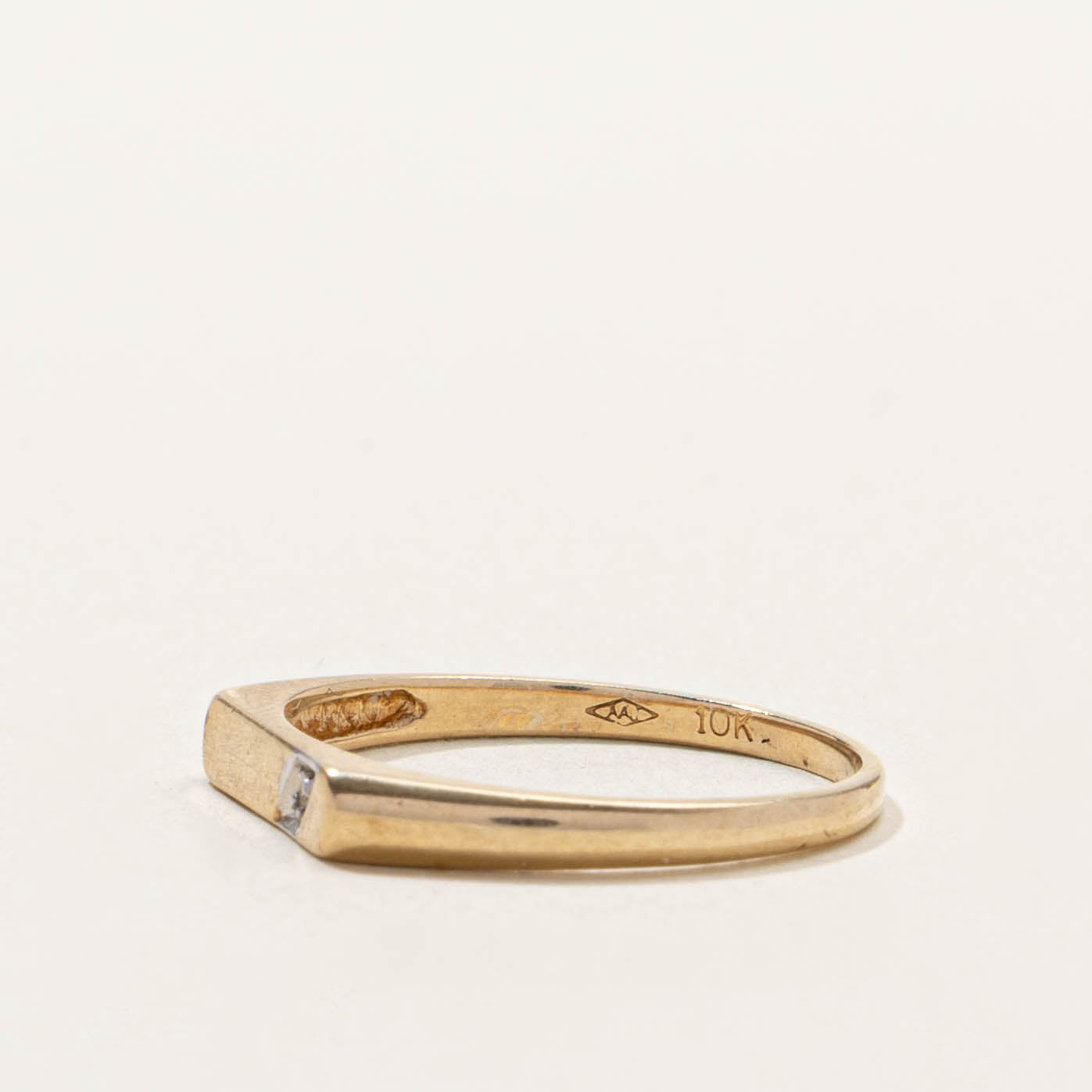 10k Diagonal Diamond Band | SZ 6