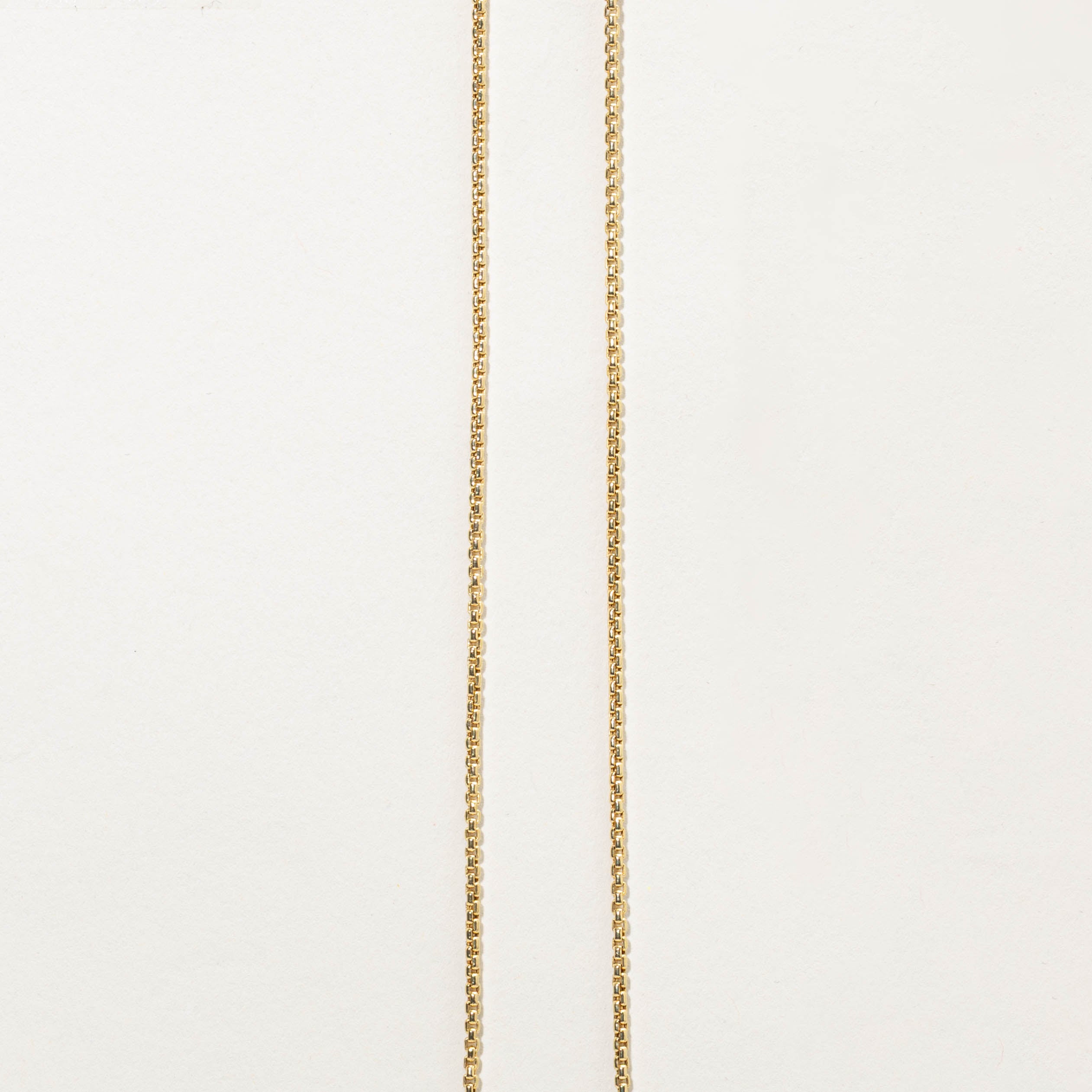 14k Box Link Chain | 18” | 1.7mm