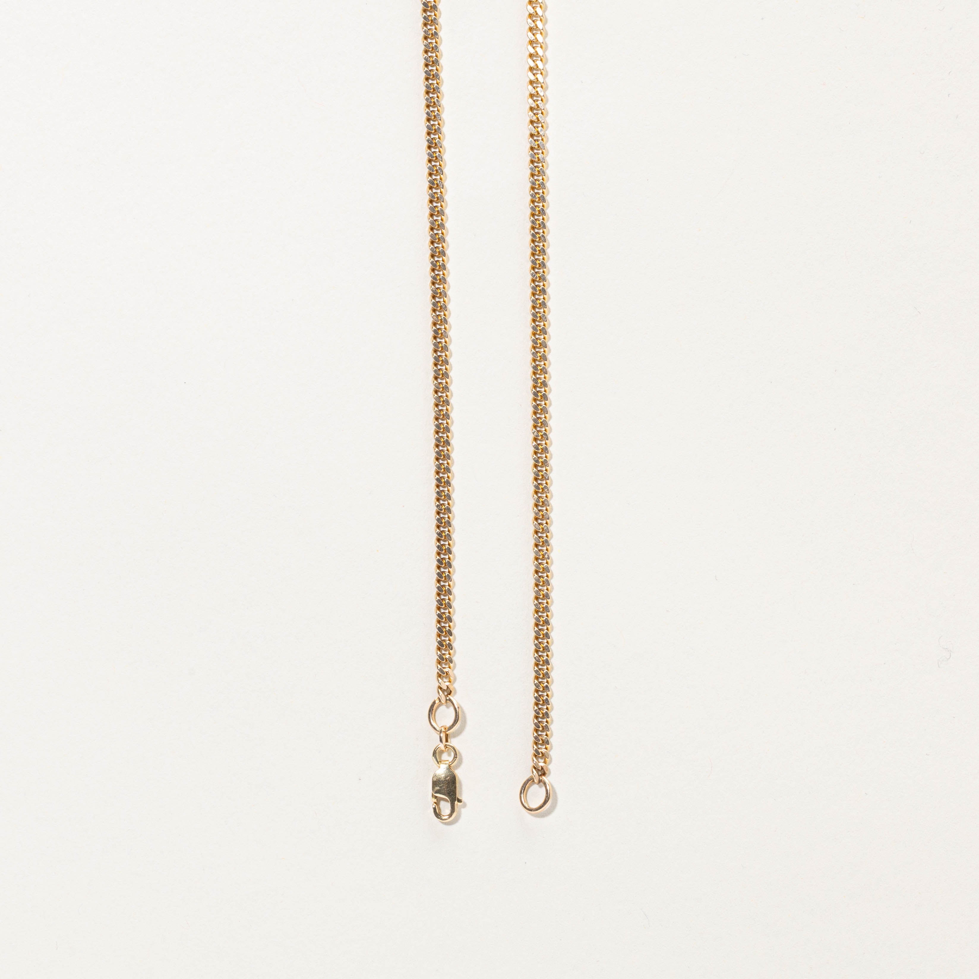 10k Curb Link Chain | 31” | 2.9mm