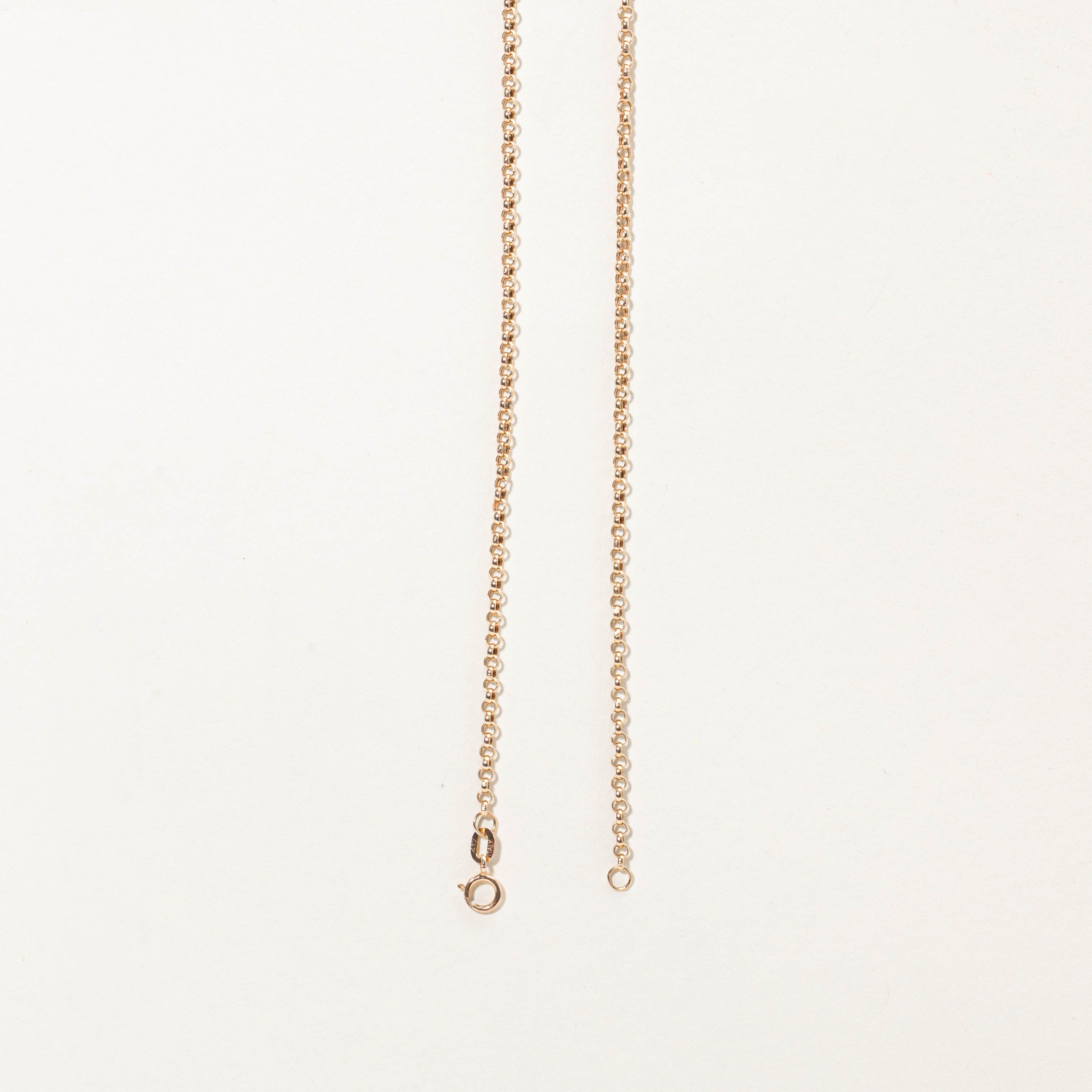 10k Rolo Link Chain | 24” | 2mm