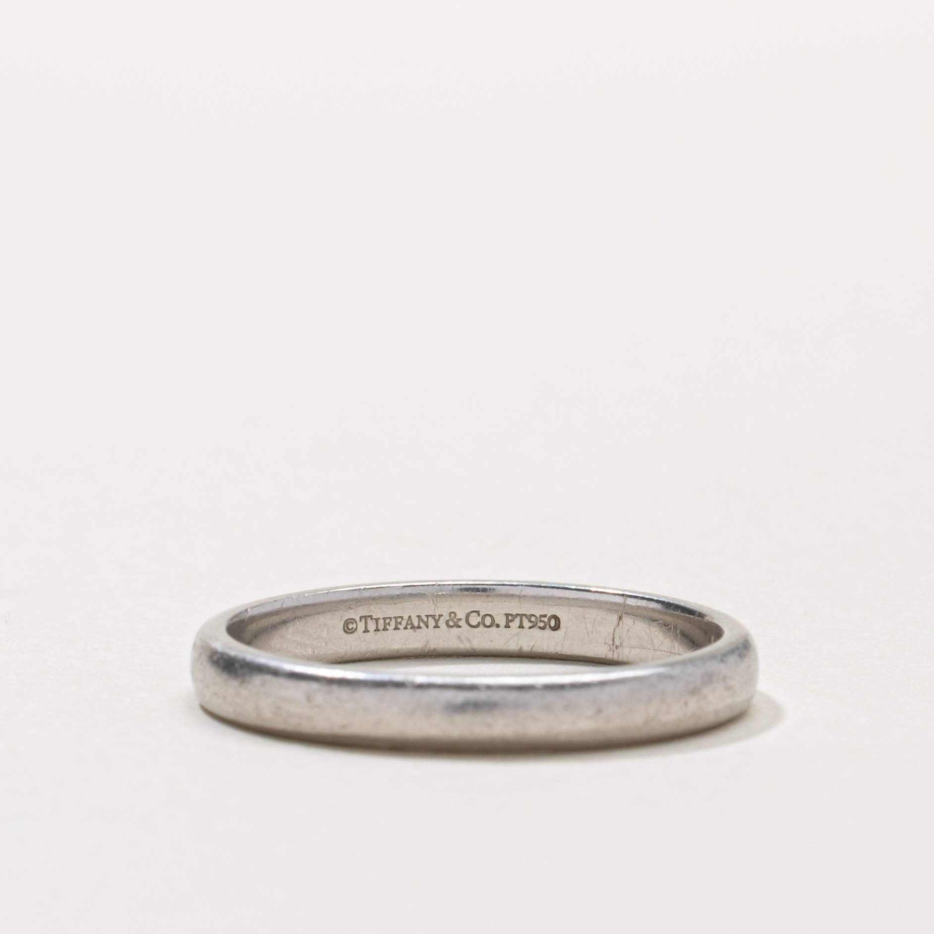 'Tiffany & Co.' Tiffany Forever Wedding Band Ring | 2.90mm | SZ 8.75